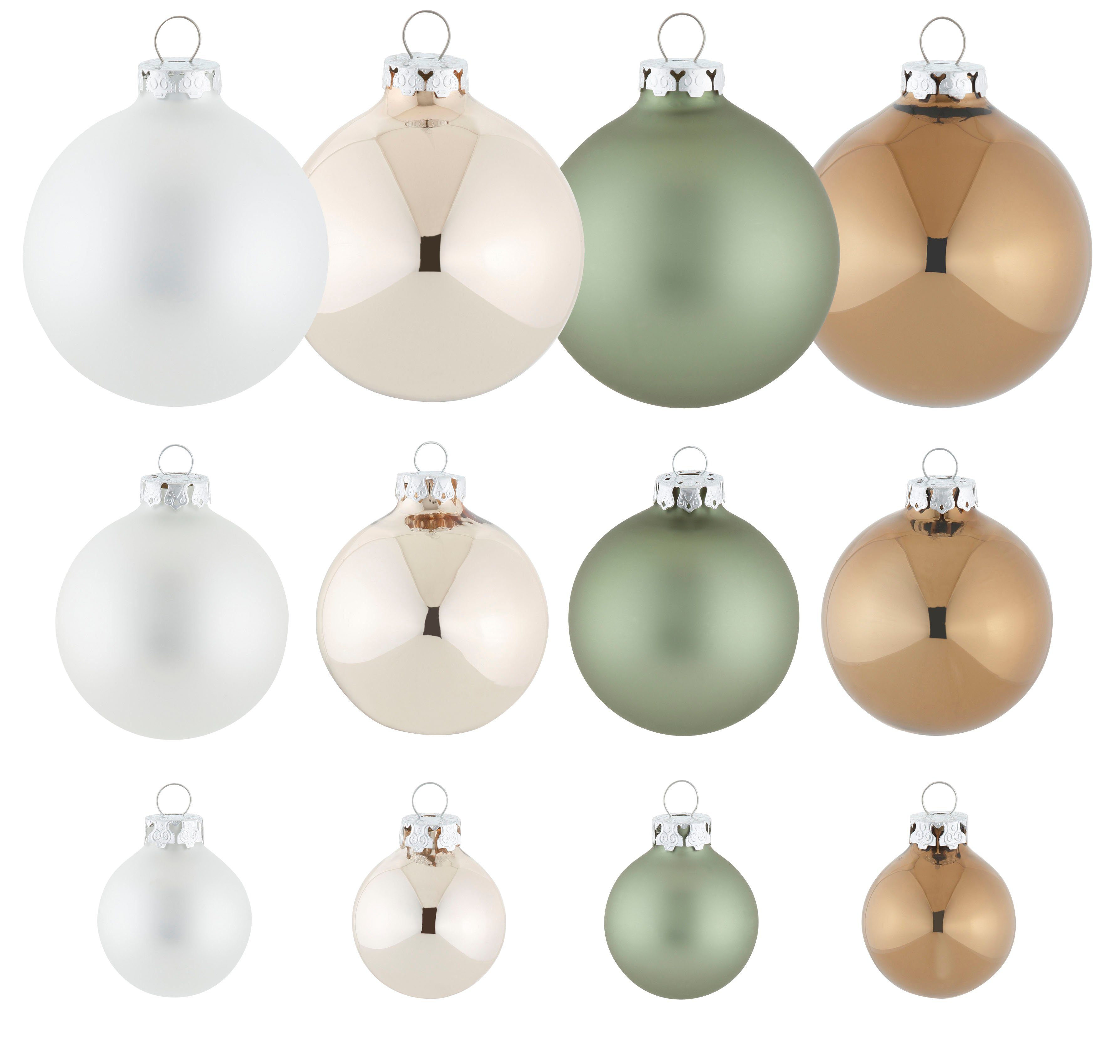 Beige Weihnachtskugeln kaufen » Beige Christbaumkugeln OTTO