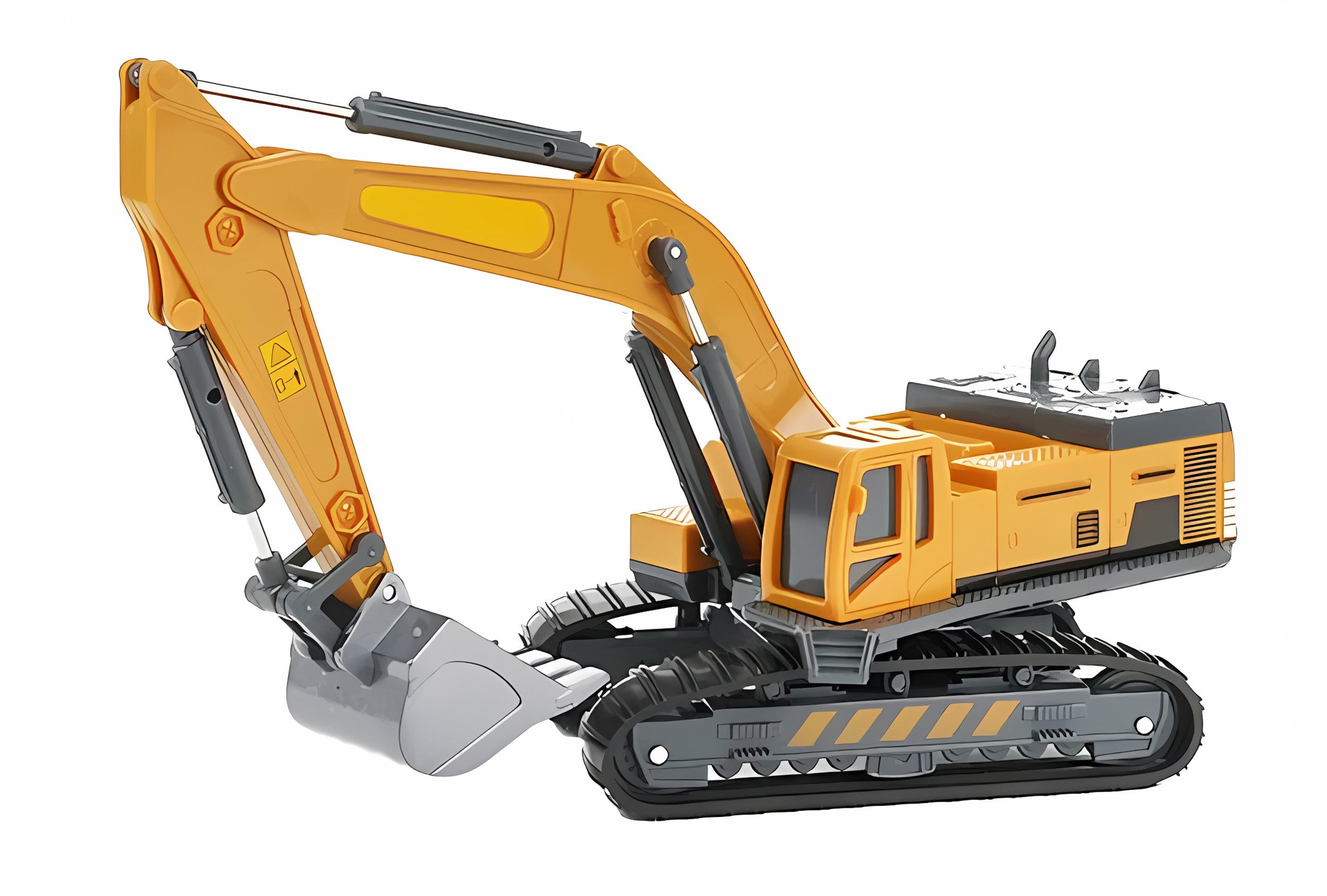 Toi-Toys Spielzeug-Bagger EXCAVATOR 360° drehbar Bagger günstig online kaufen