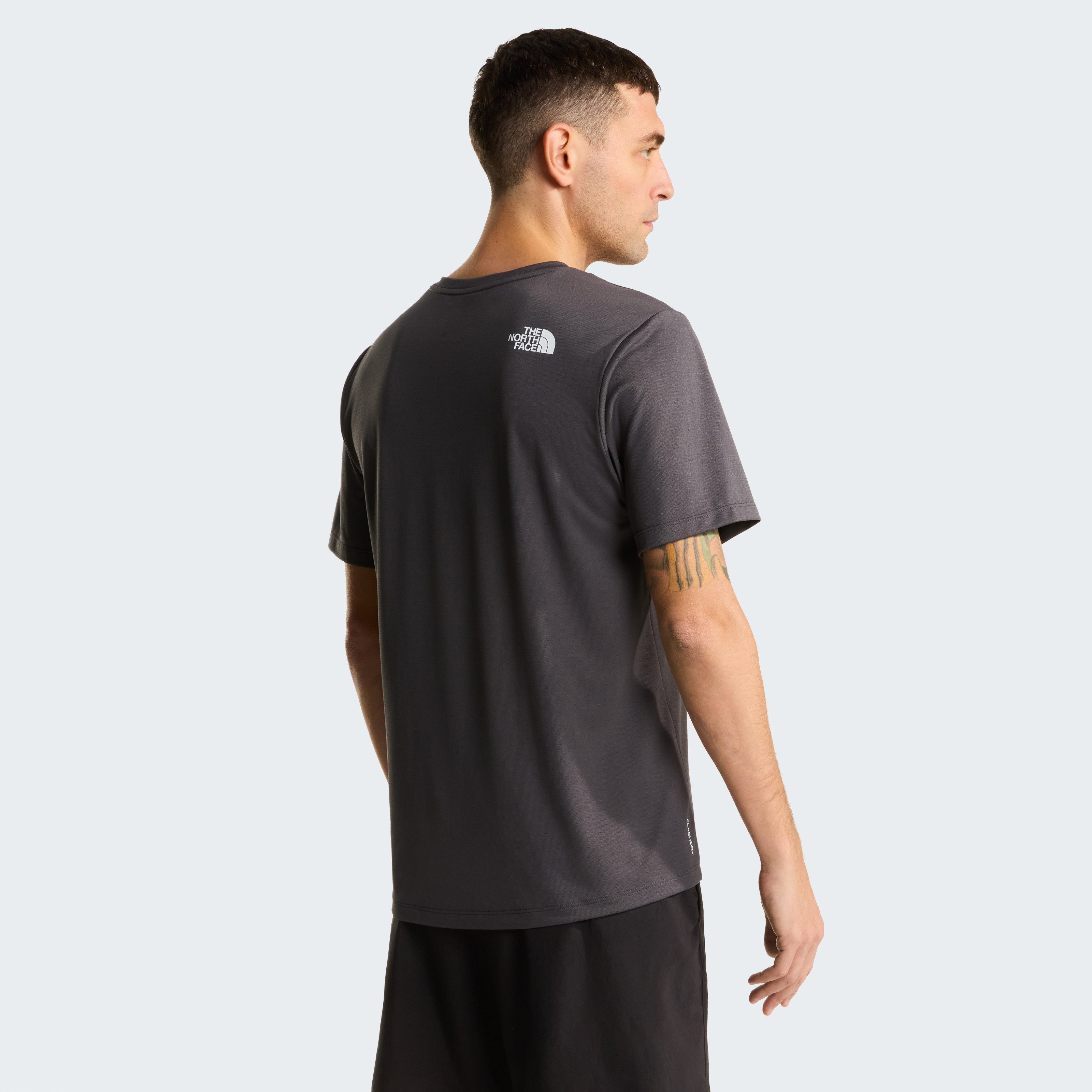 The North Face Funktionsshirt M 24/7 S/S TEE REG atmungsaktives Material, Kurzarmdesign, mit Logodruck
