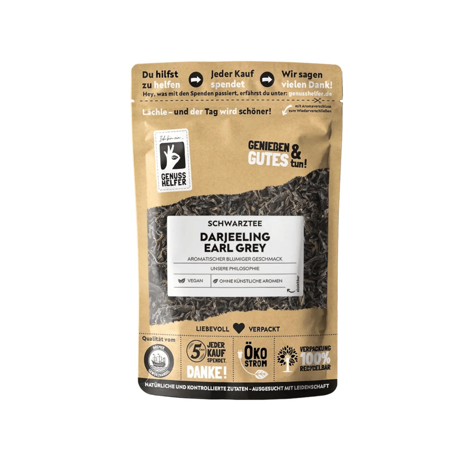 Bremer Gewürzhandel Tee Darjeeling Earl Grey, 100 g