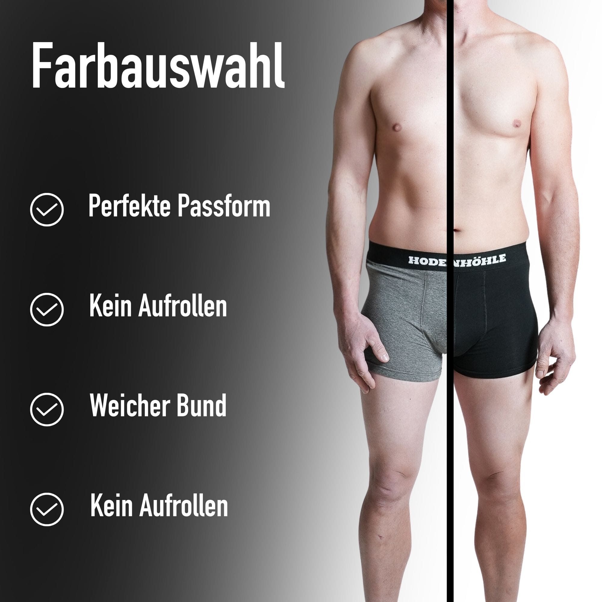 Hodenhöhle Boxershorts Enge Retroboxershorts Pants Herren Unterhose Baumwolle (3-St., 3er-Pack, 6er-Pack, 9er-Pack) aus angenehm weicher Baumwolle, ohne kratzenden Zettel