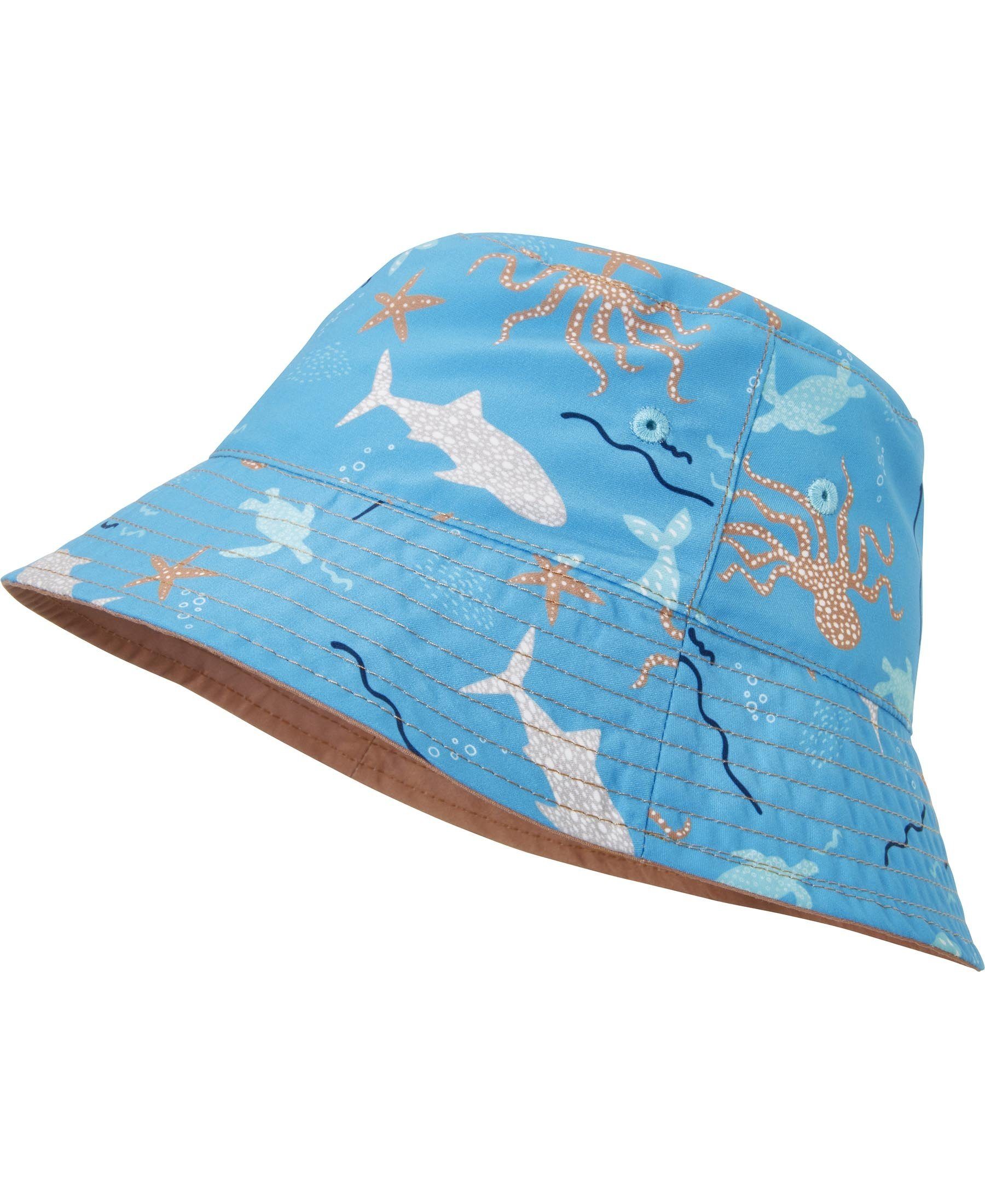 Sonnenhut UV-Schutz Fischerhut Meerestiere