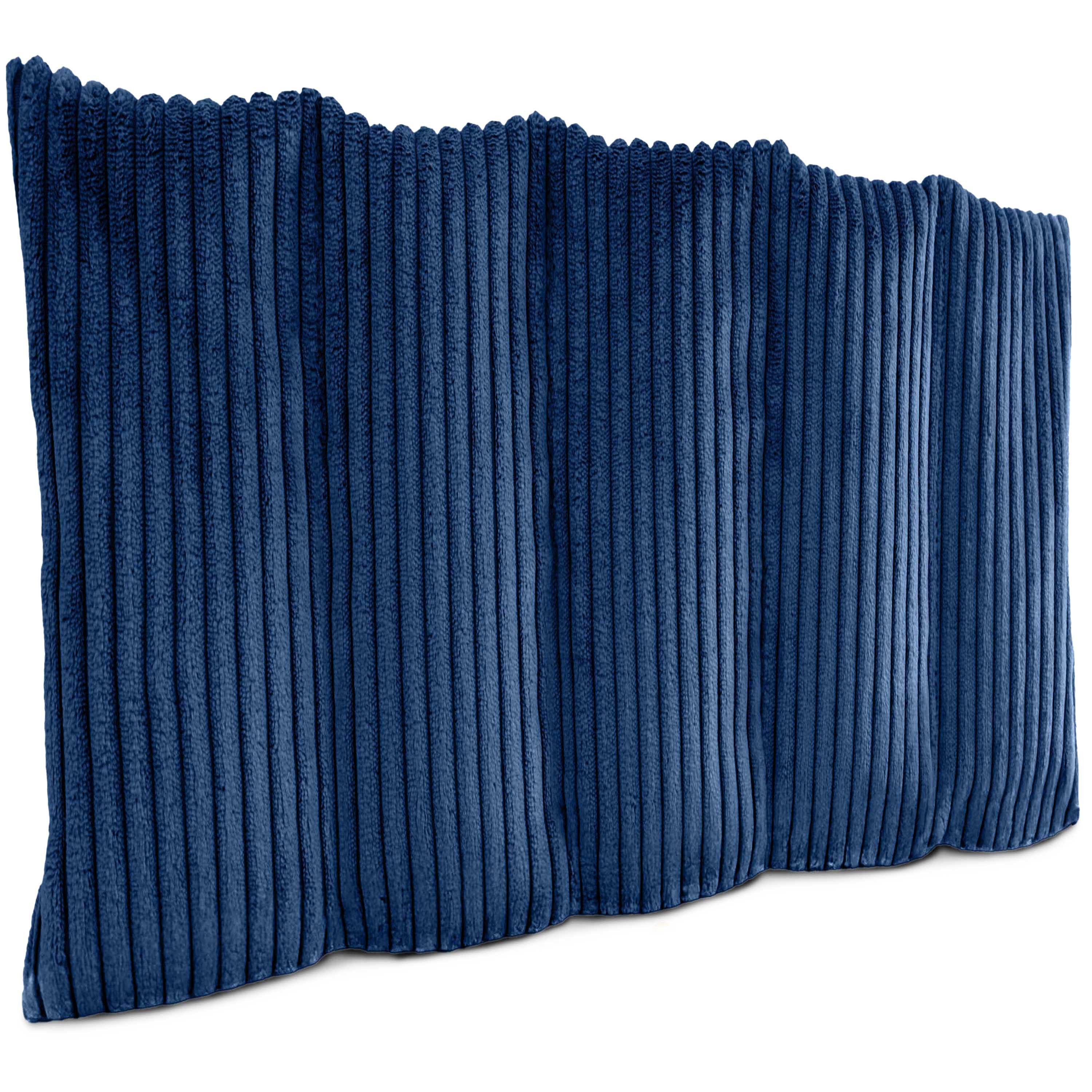 Amilian Kirschkernkissen 55x20 cm - Körnerkissen 100 % Kirschkernen - Wärmekissen Kältekissen, ideal für Rücken, Nacken, Schulter, Bauch, Kirschkernkissen für Mikrowelle, Körnerkissen