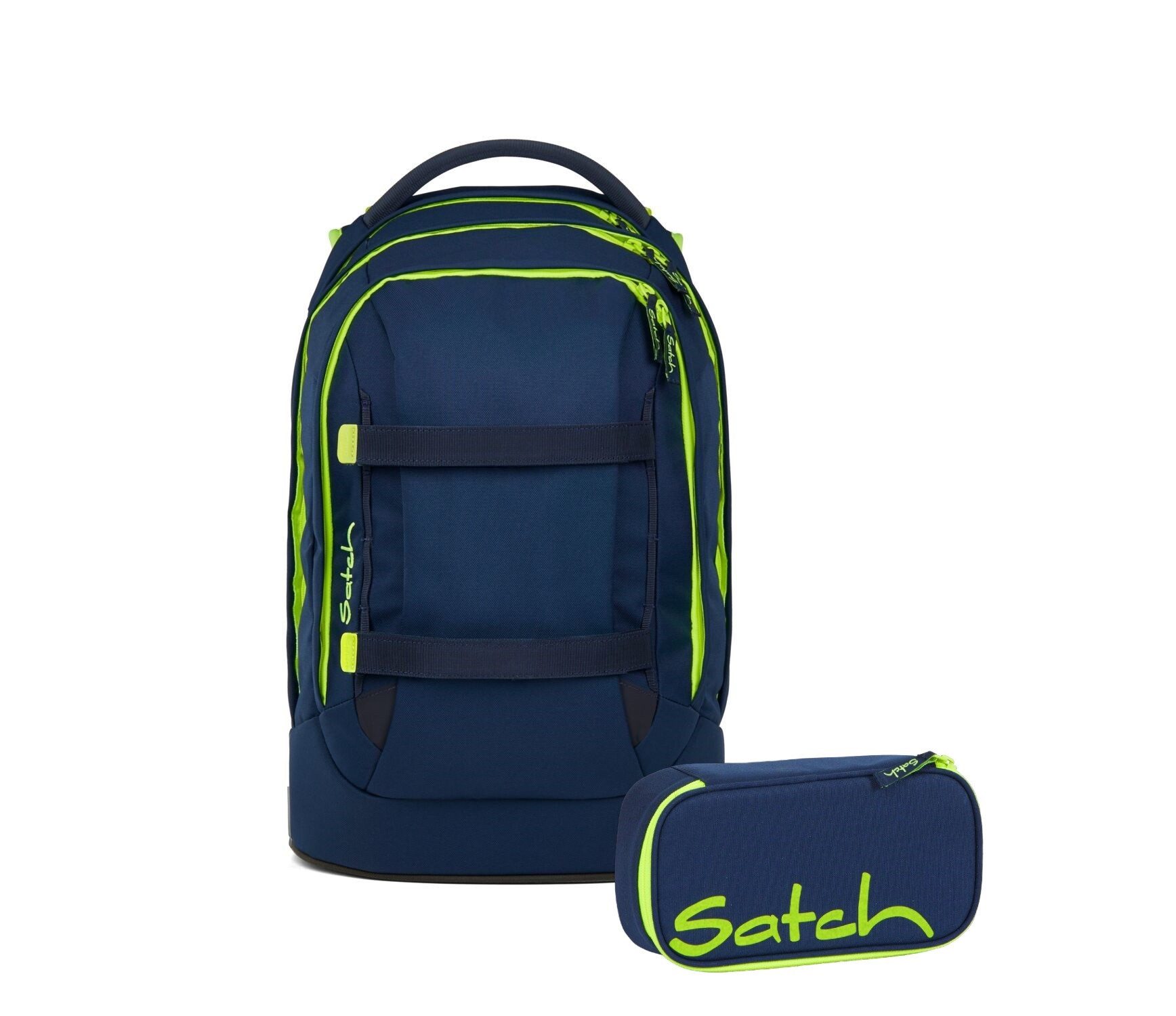 Schulranzen Schulrucksack-Set PACK Toxic Yellow 2-teilig, Kollektion 2025