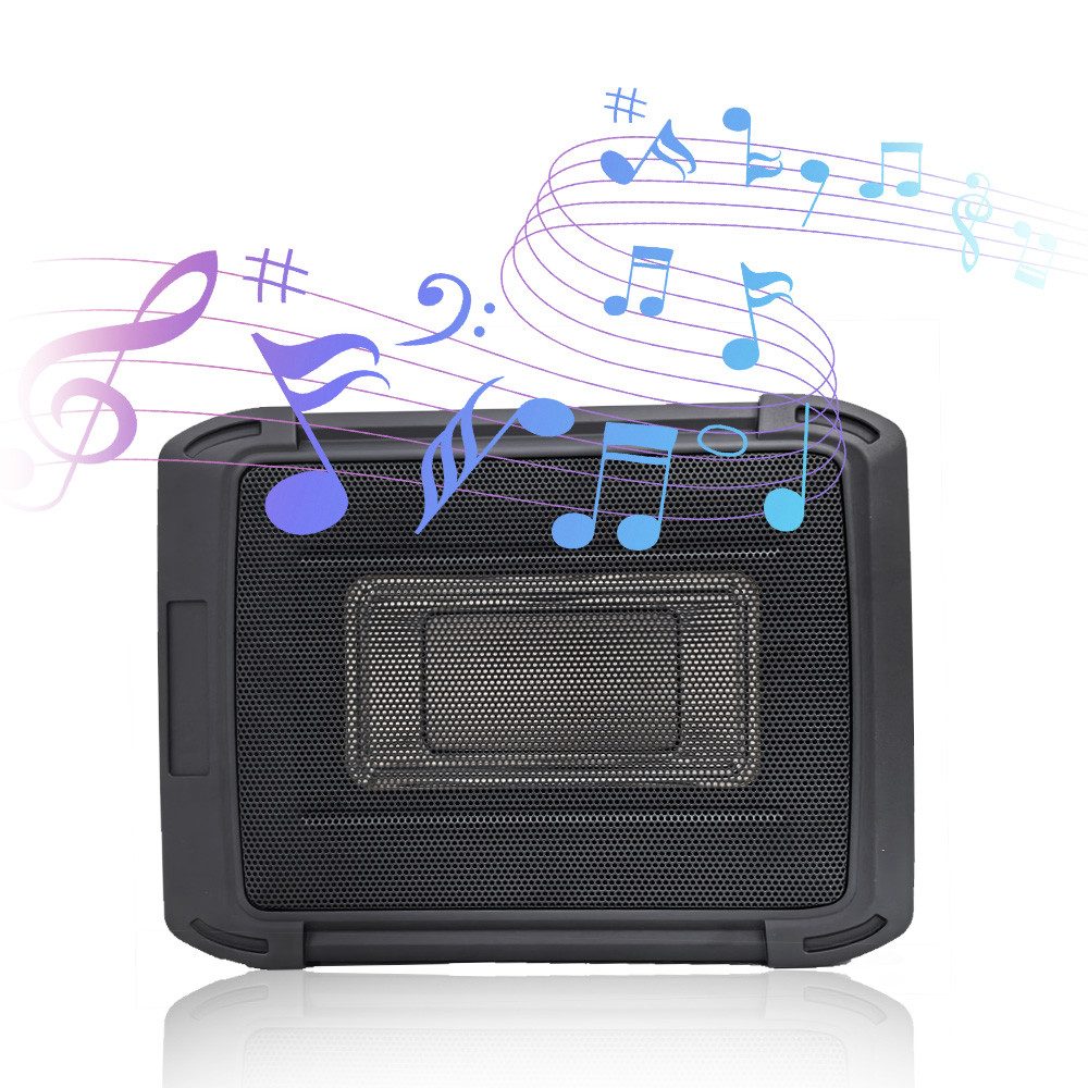 Hikity Auto-Subwoofer Ultraflacher Subwoofer + Audiokabel Kompakte Basis Колонки (1000W)