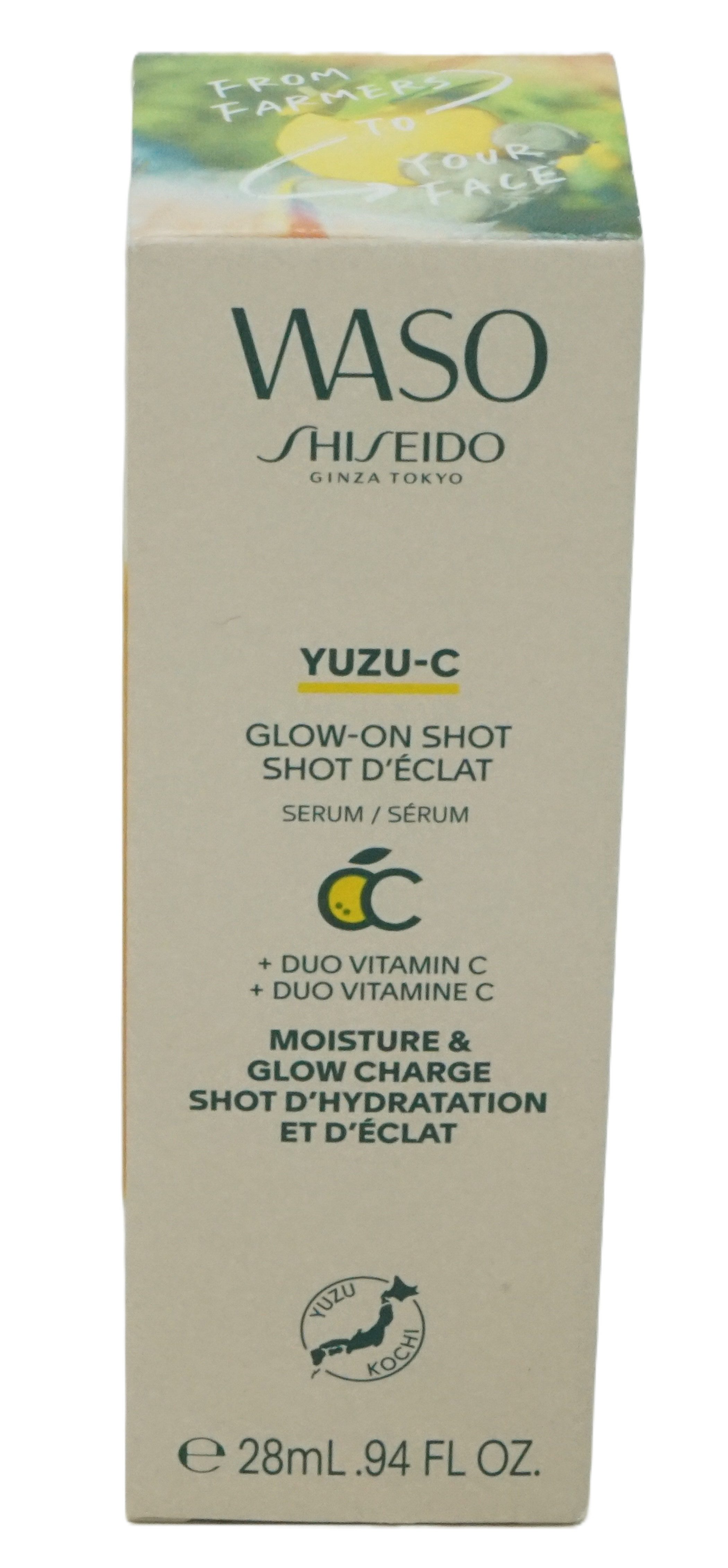 SHISEIDO Gesichtsserum Shiseido Waso Yuzu-C Glow-on-Shot Serum 28 ml