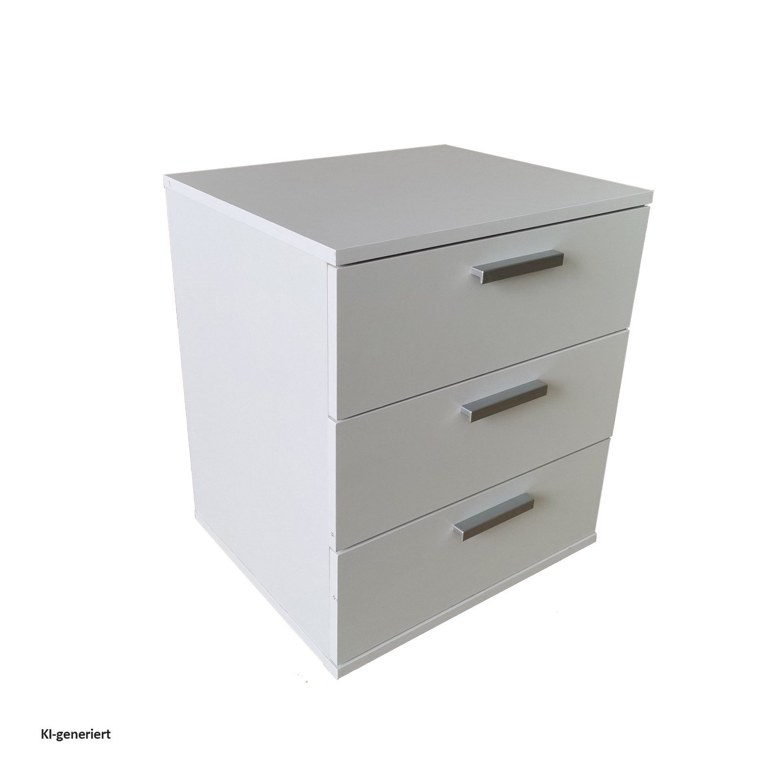 HTI-Line Nachtkommode Nachtschrank Nina mit 3 Schubladen (Stück, 1 St., 1 Nachtschrank), Nachttisch Nachtkommode Nachtkonsole