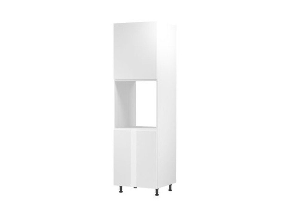 Xlmoebel Hochschrank Hochglanz Einbauschrank für Backofen mit Soft-Close-Türen (Hochschrank, 1-St., Hochglanz Einbauschrank) Made in Europa