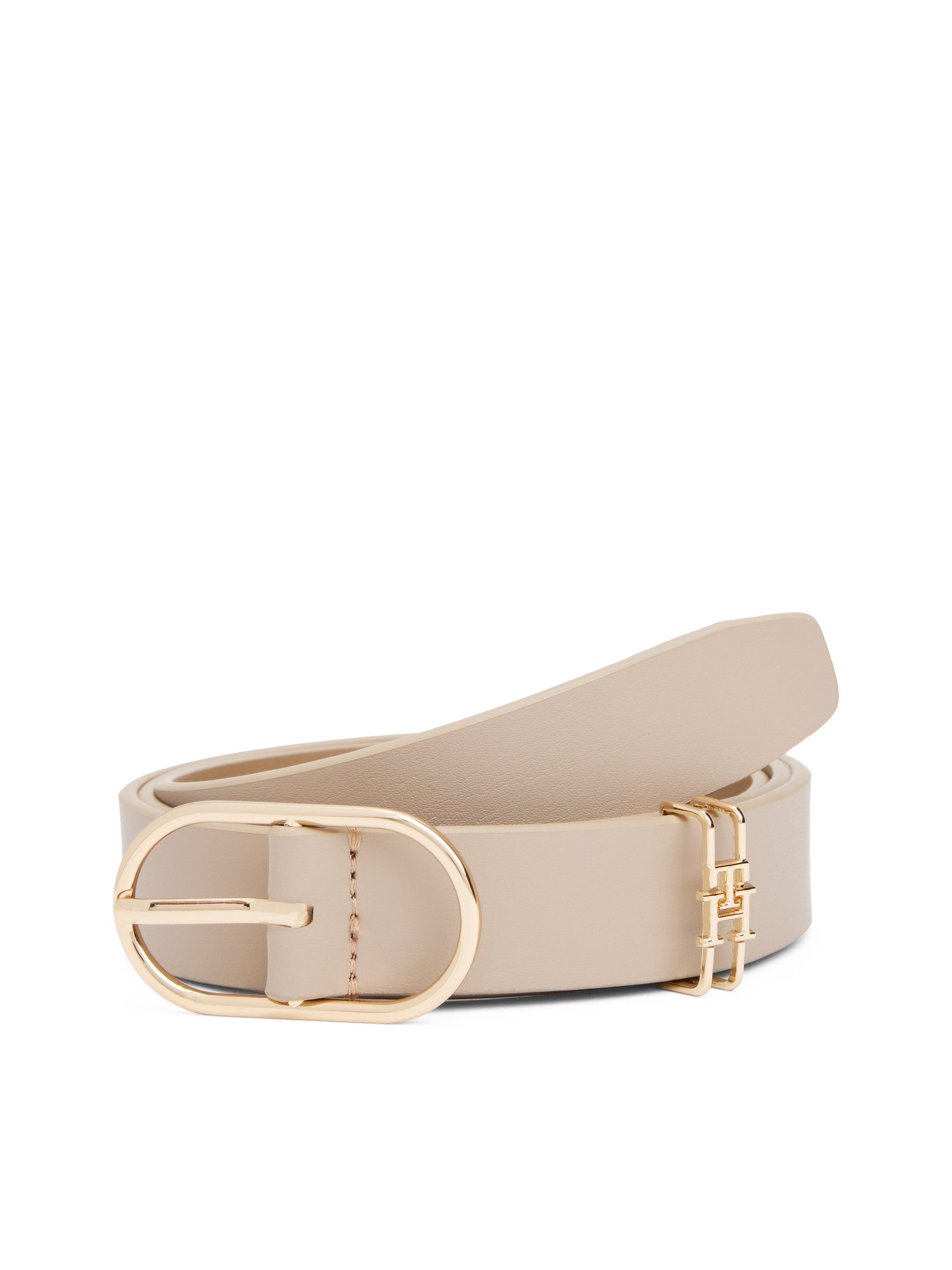 Tommy Hilfiger Ledergürtel TH FEMININE 2.5 cm breit Größenverstellbar günstig online kaufen