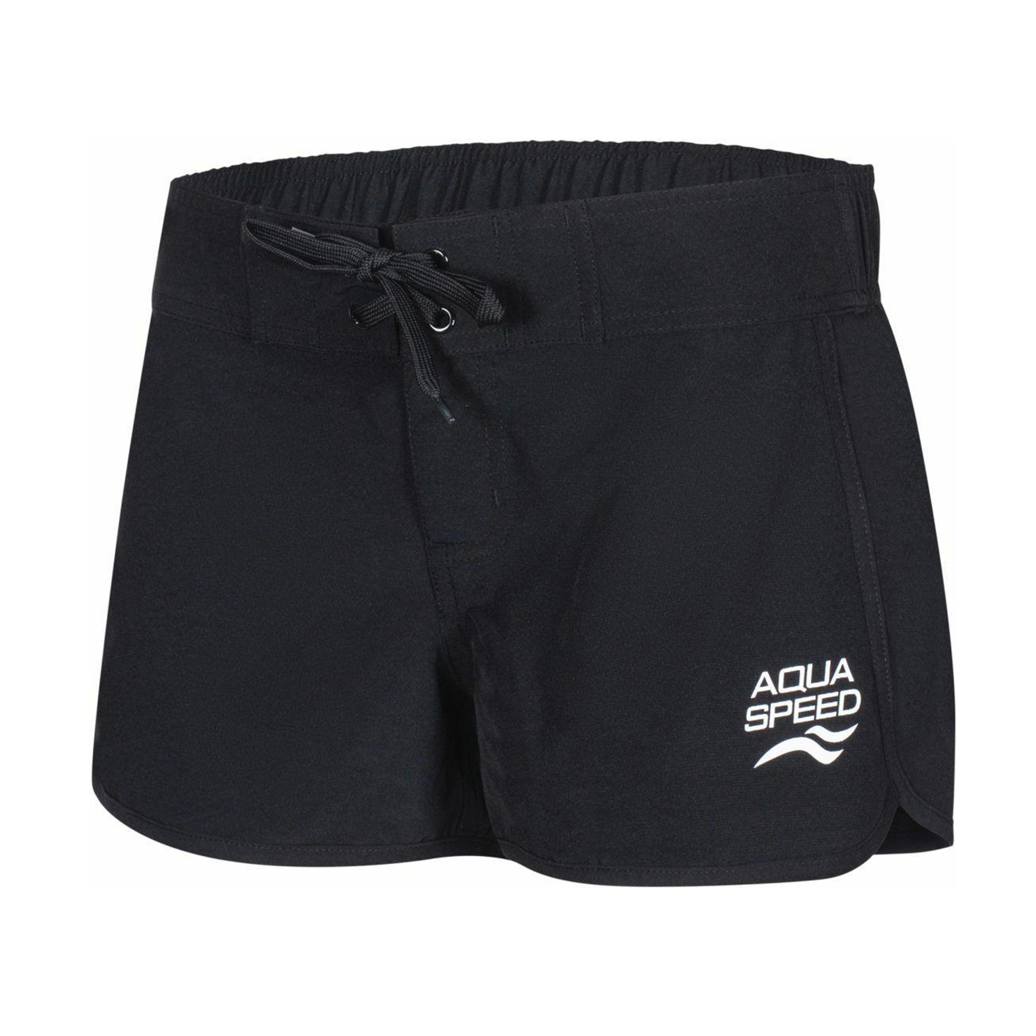 Aqua Speed Boardshorts (Badehose – flexibel, schnell trocknend & bequem geschnitten) Schwarz XS – sportlich, atmungsaktiv & angenehm elastisch leicht