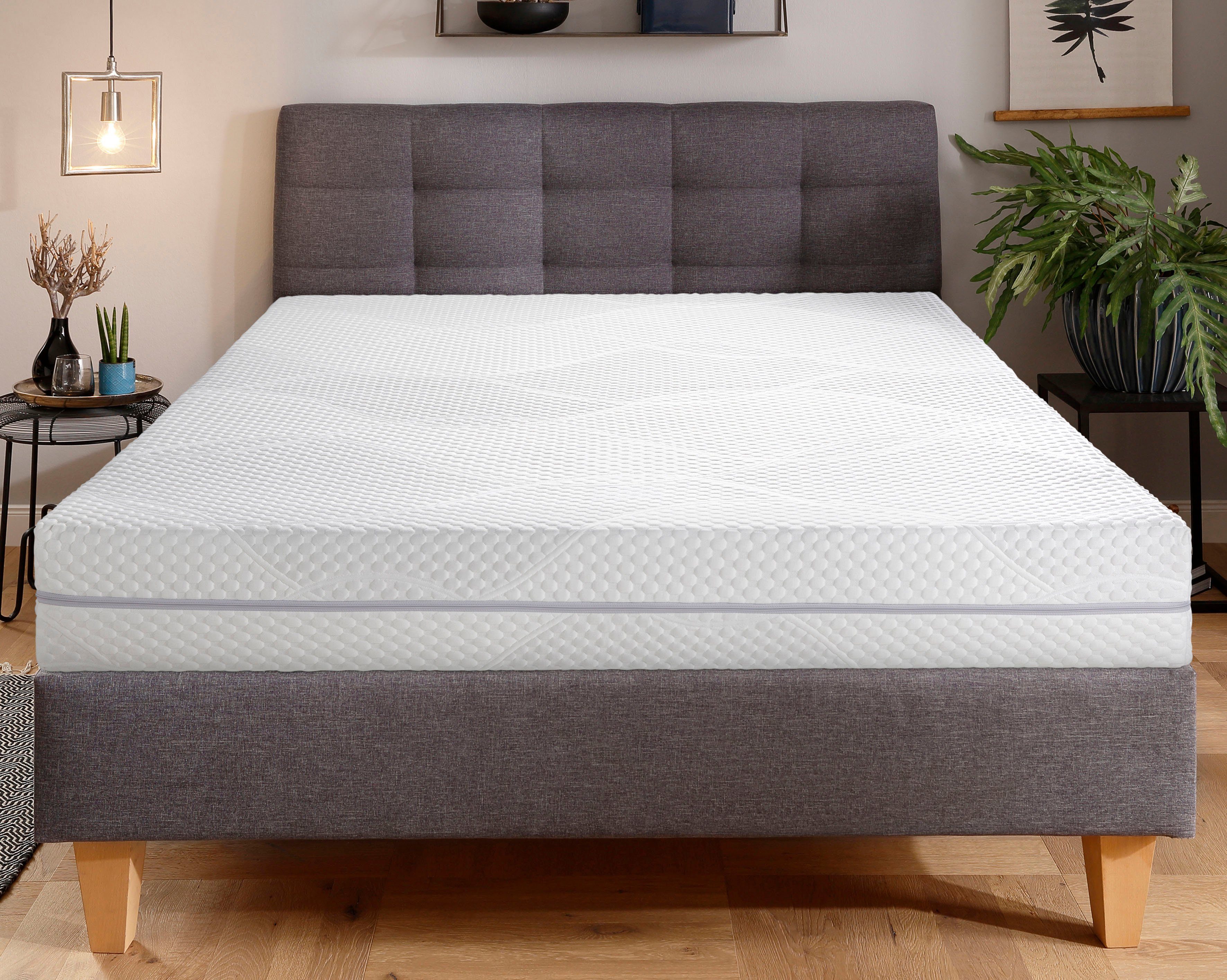 Gelschaummatratze Watergel 2400 KS, Hemafa, 23 cm hoch, Testsieger beim Matratzentest 03-2018