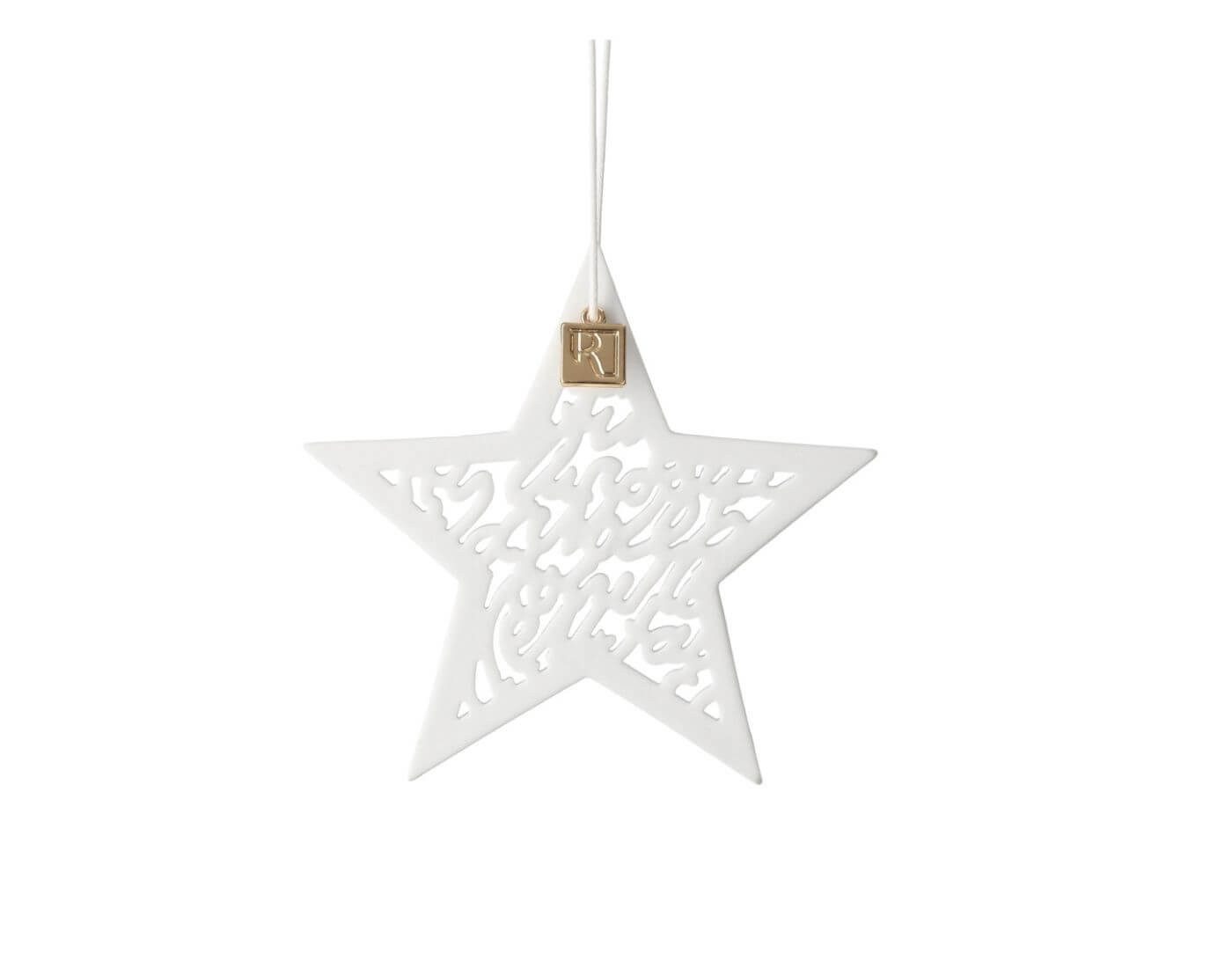 Räder Design Christbaumschmuck Stern Hänger - Handschrift