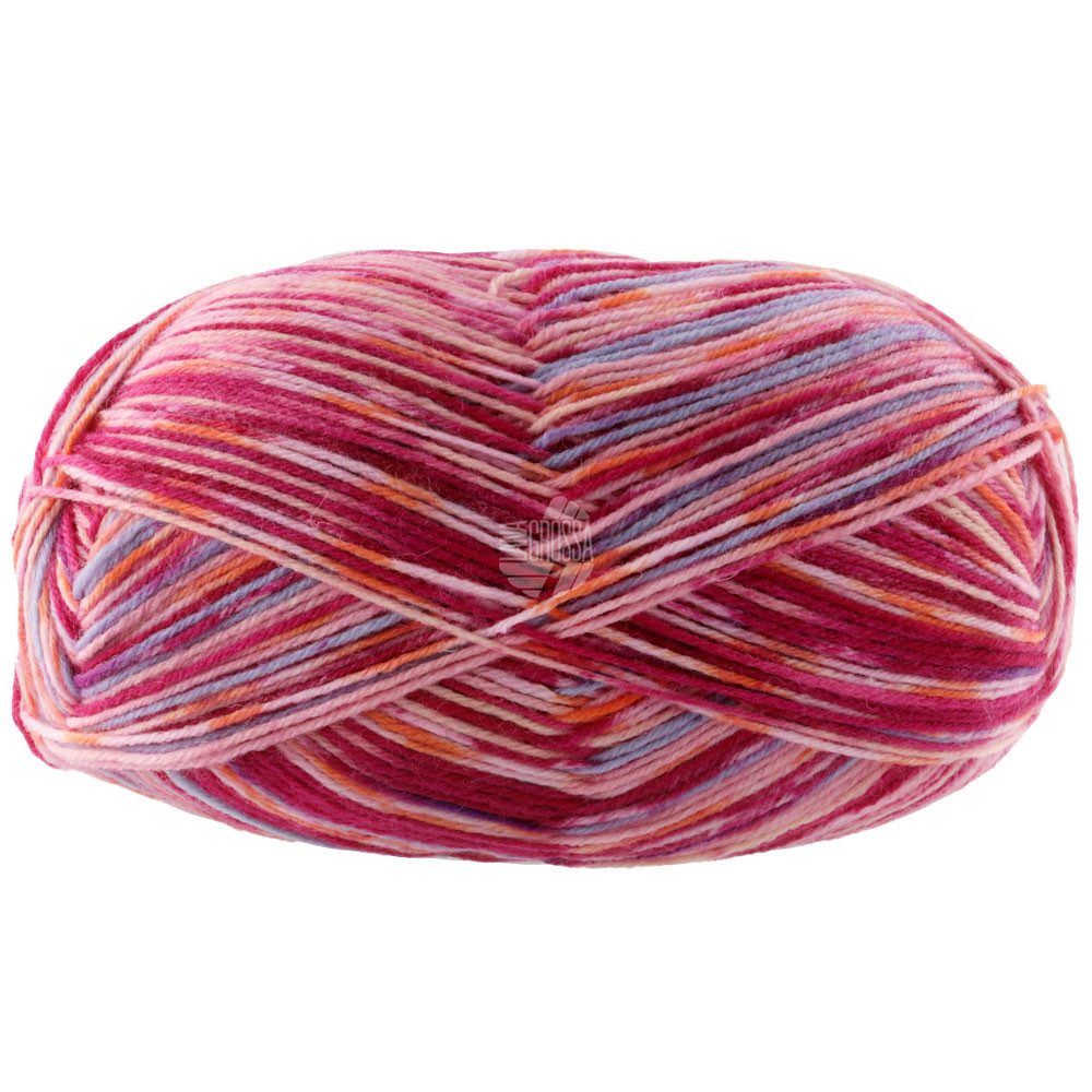 LANA GROSSA MEILENWEIT 100 g AKTION Häkelwolle, 420 m (hochwertige 4-fach Sockenwolle), 100 g