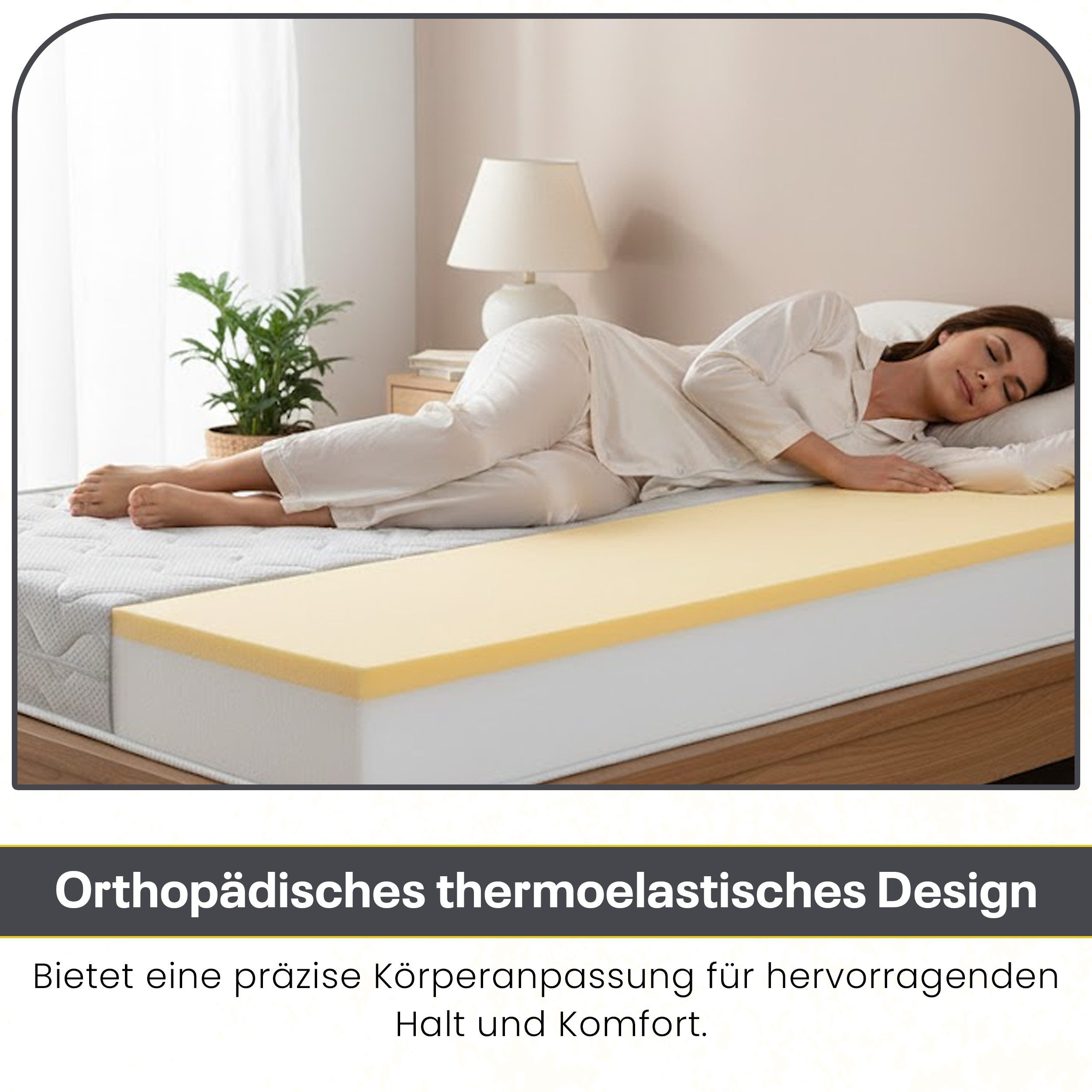 Visco-Matratze Visco-Schaummatratze 90x160 cm, mittelfest für Kinder- & Reisebett, Best for Home, 14 cm hoch, (Kindermatratze), Ergonomische Unterstützung, Viscoschaumkern