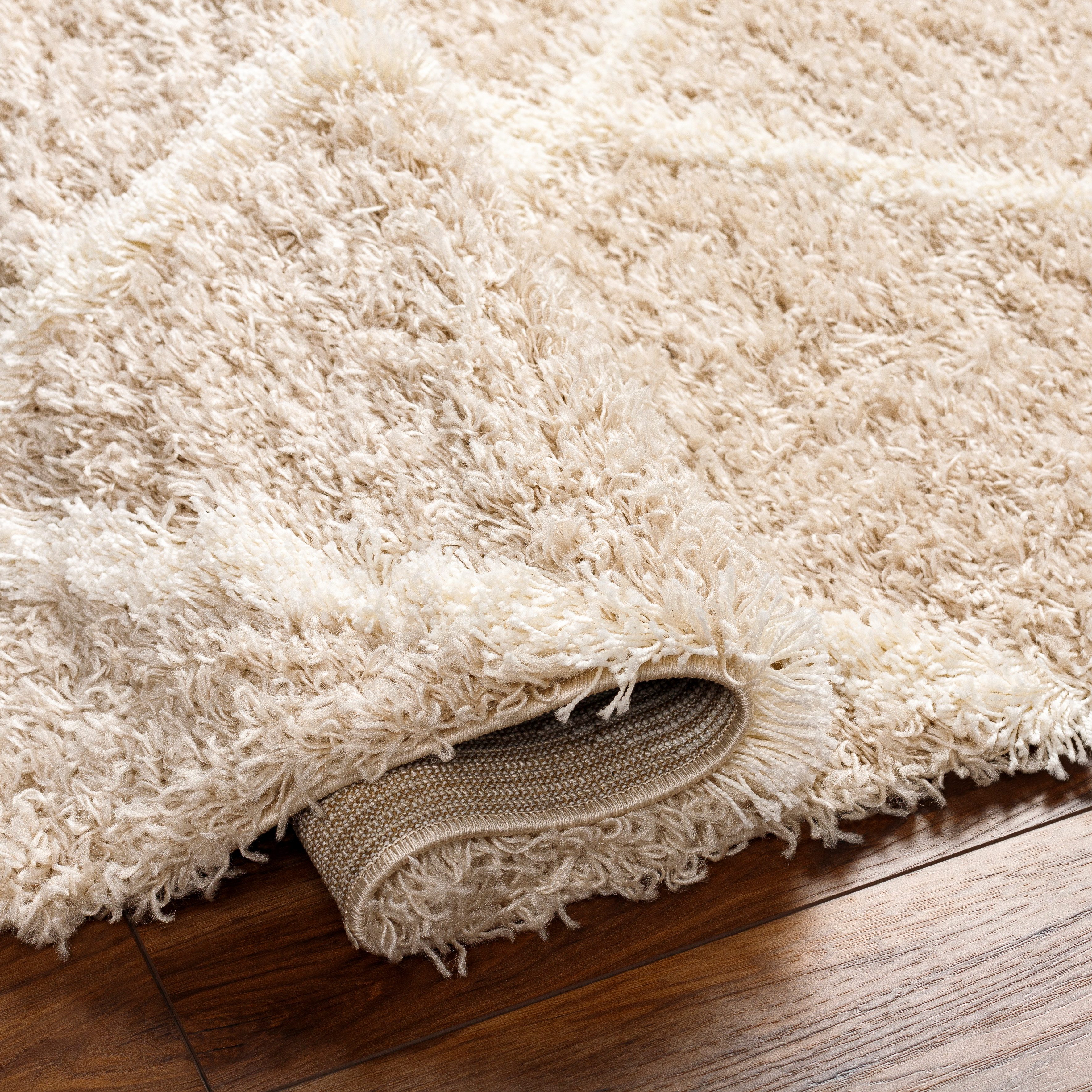 Livabliss Hochflor-Teppich SMOLENSK, rechteckig, Höhe: 52 mm, Flauschig, Langflor, Weich, Boho Wohnzimmerteppich, Grau