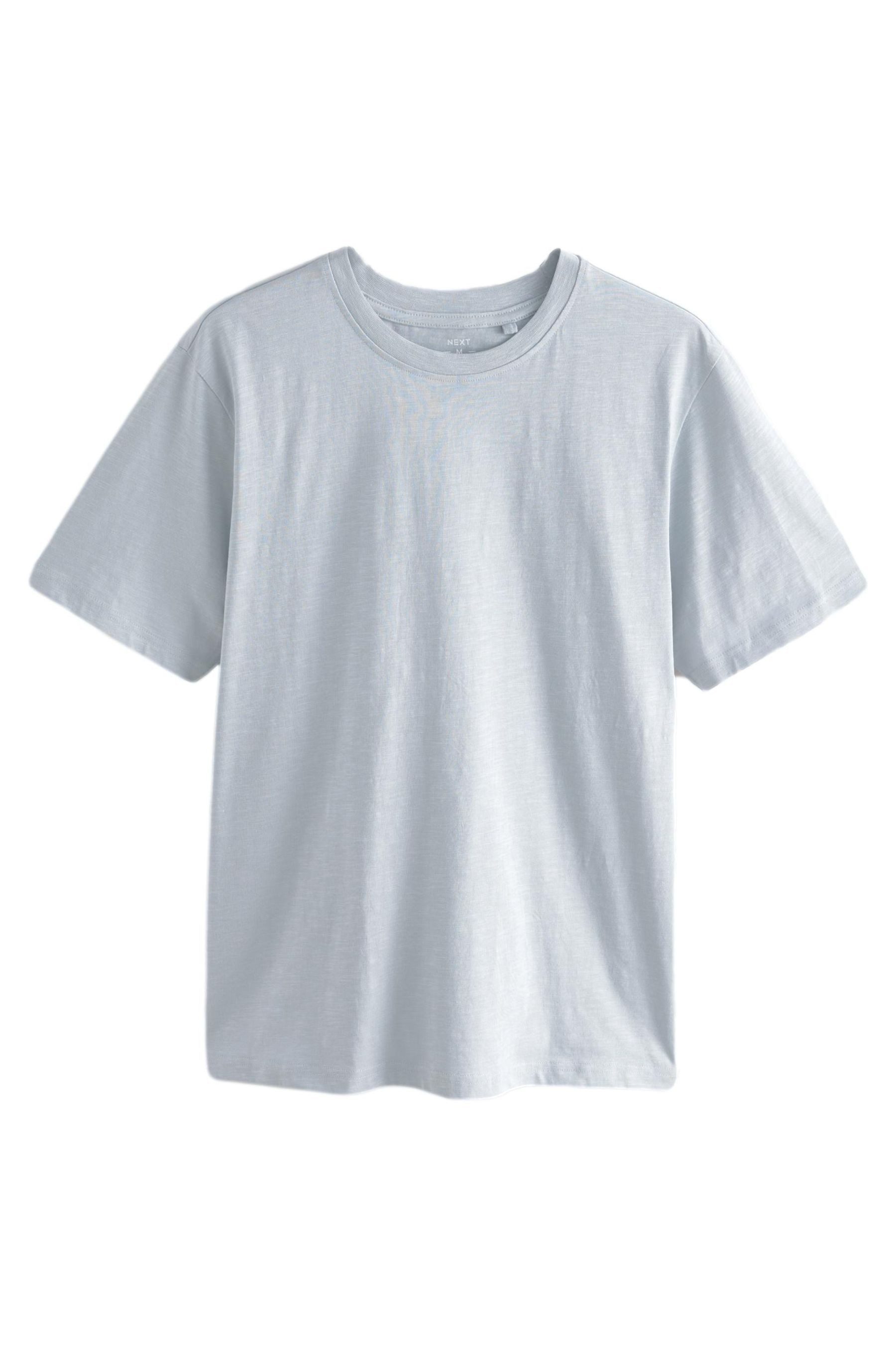 Next T-Shirt Kurzärmeliges Slub T-Shirt aus günstig online kaufen