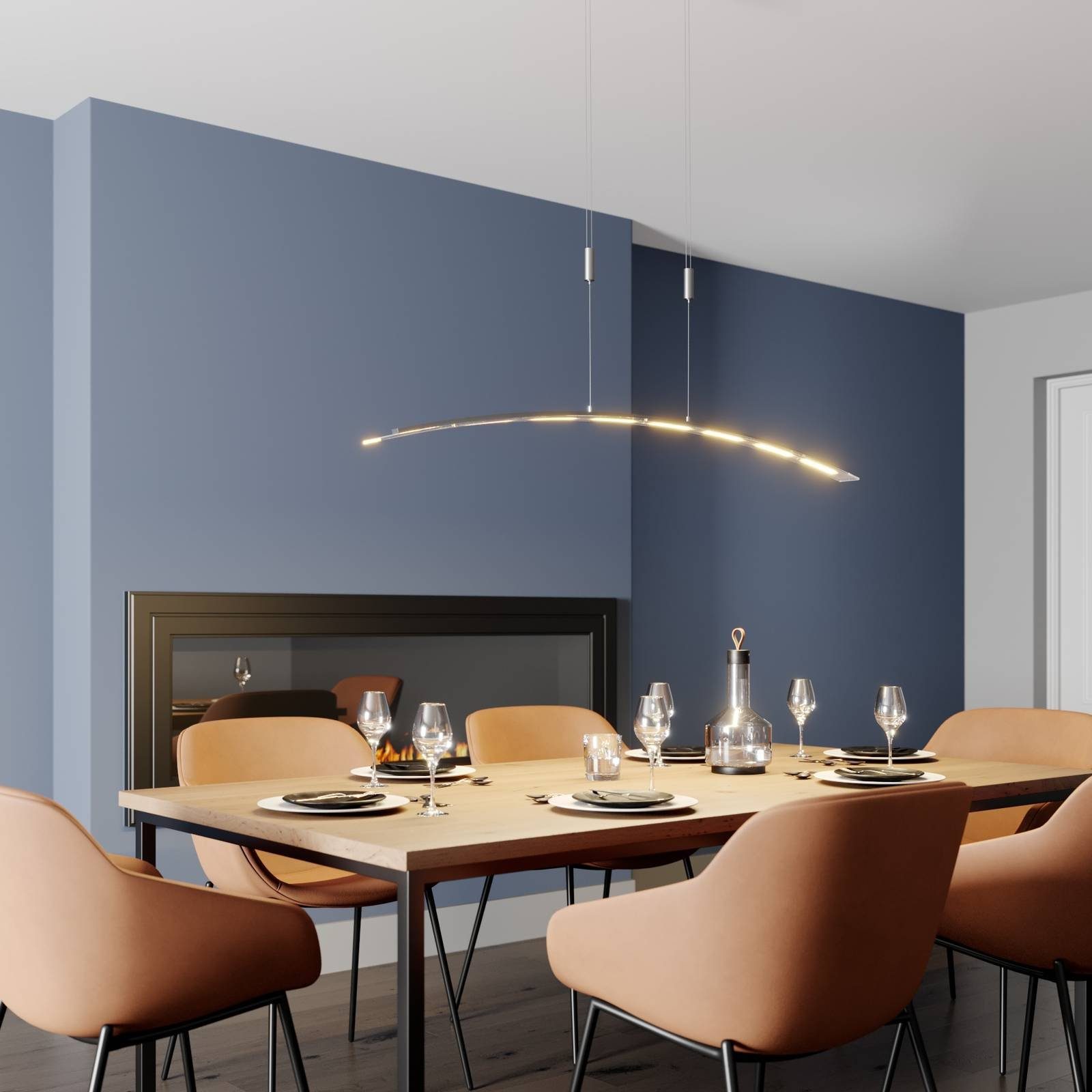 Lindby Hängeleuchte Manon, Nicht enthalten, LED 34,4 W gesamt, warmweiß