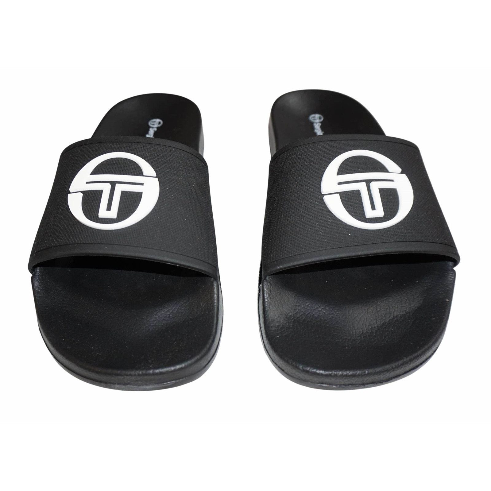 Sergio Tacchini Badelatschen Sergio Tacchini Triod Badepantolette vorgeformtes Fußbett