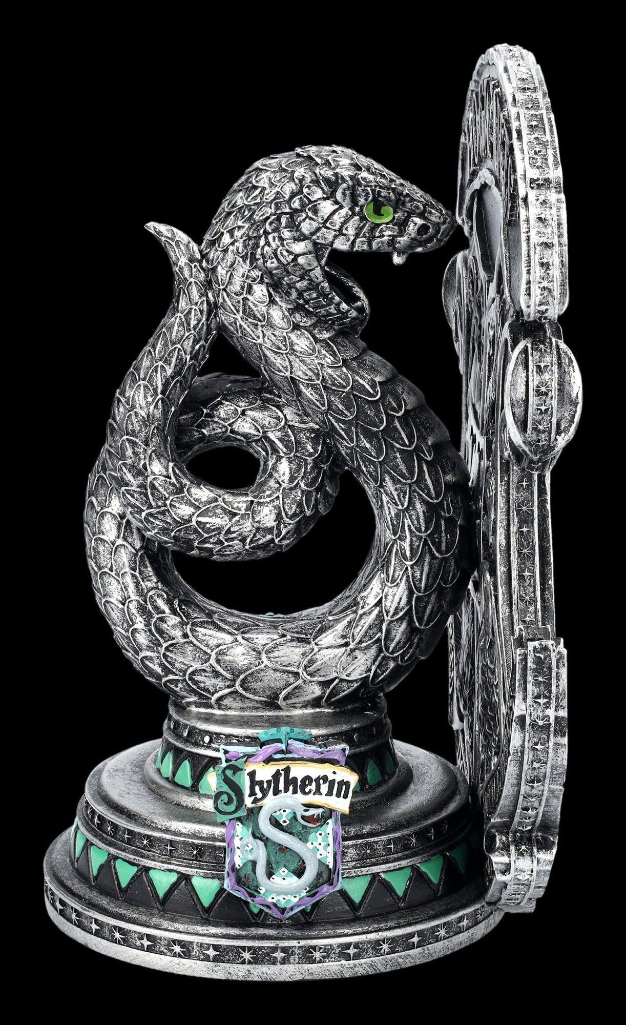 Figuren Shop GmbH Buchstütze Buchstütze Harry Potter - Slytherin - Fantasy Film Merchandise (1 St)