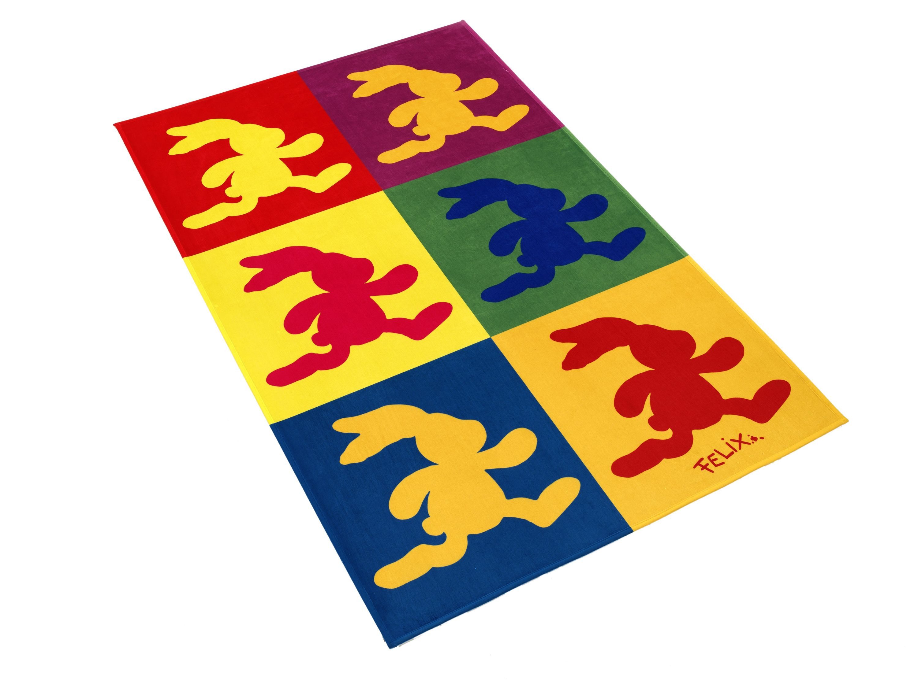 Felix Kinderteppich Felix der Hase 100x160cm, rechteckig