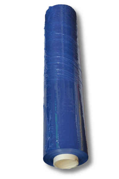 Livepac Office Baufolie Stretchfolie / 500mm x 300m / 23my / Farbe: blau