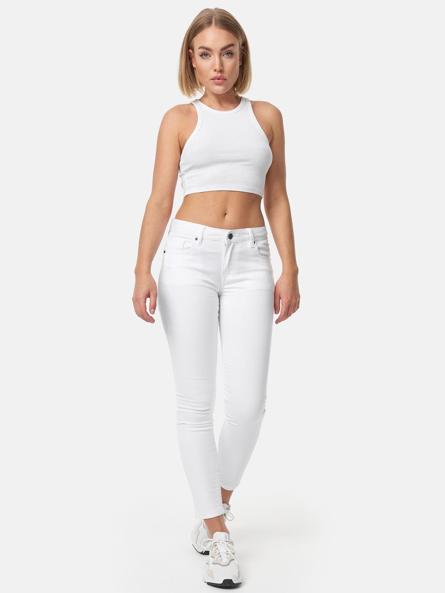 Tazzio Skinny-fit-Jeans F112 Damen Jeanshose günstig online kaufen