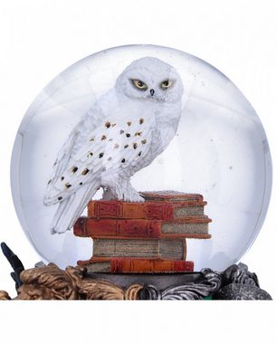 Horror-Shop Dekofigur Harry Potter Hedwig Schneekugel Dekofigur18,5cm