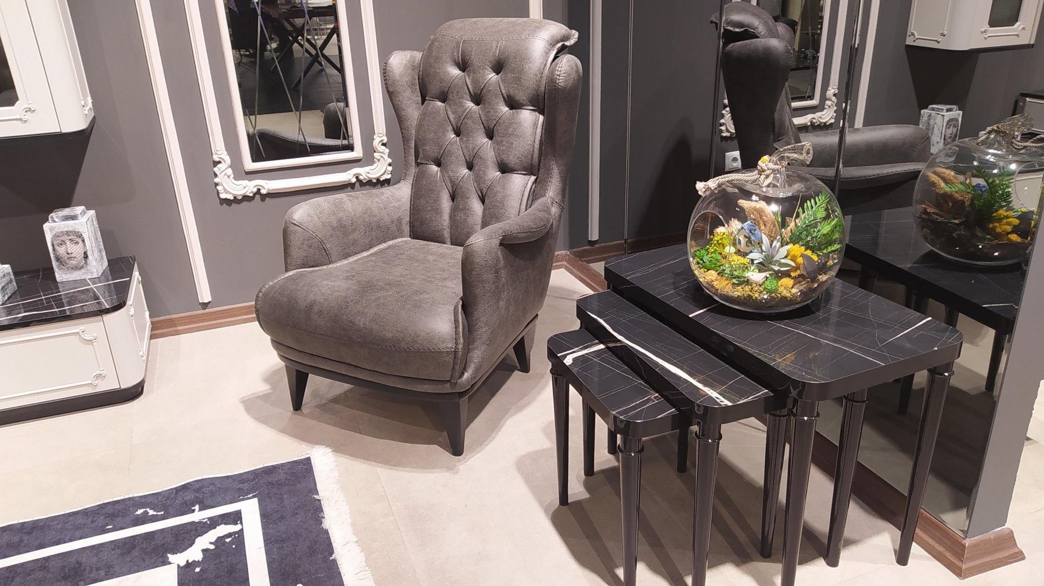 JVmoebel Beistelltisch Wohnzimmer Beistelltisch Luxus Tisch Design Möbel (Beistelltisch, Ohne Sessel), Made in Europe