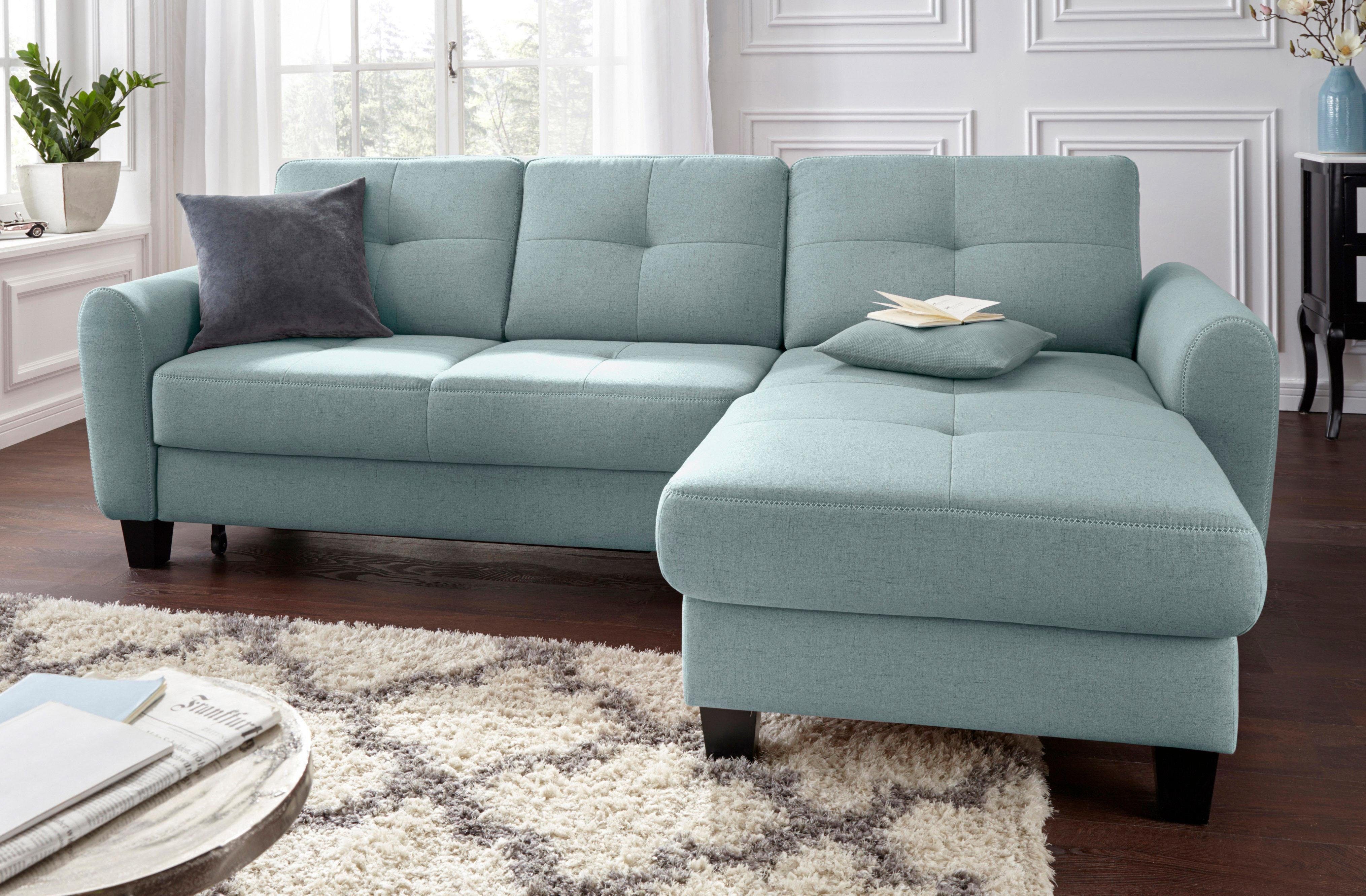sit&more Ecksofa Varese L-Form, mit Federkern, günstig online kaufen