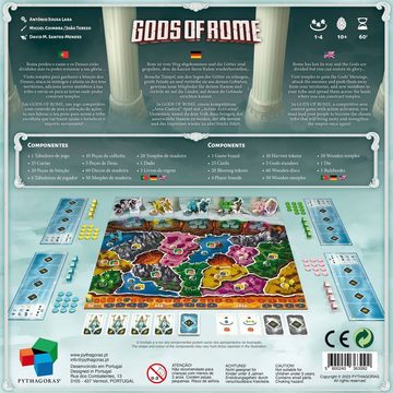 PYTHAGORAS Spiel, Strategiespiel Gods of Rome, Made in Europe
