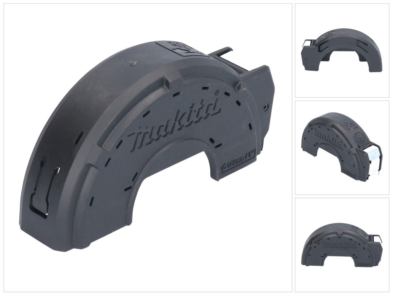Makita Schleifplatte Trenn Schutzhaubenabdeckung (199710-5) für DGA / GA 125 mm