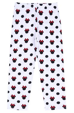 Sarcia.eu Pyjama 2x weiß-roter Schlafanzug Minnie Maus DISNEY 4-5 Jahre