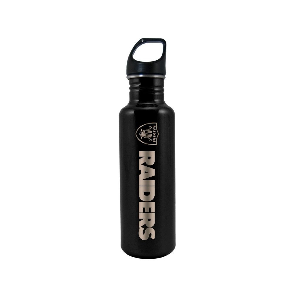 Las Vegas Raiders Trinkflasche Las Vegas Raiders Steel Water Bottle 750 ml.
