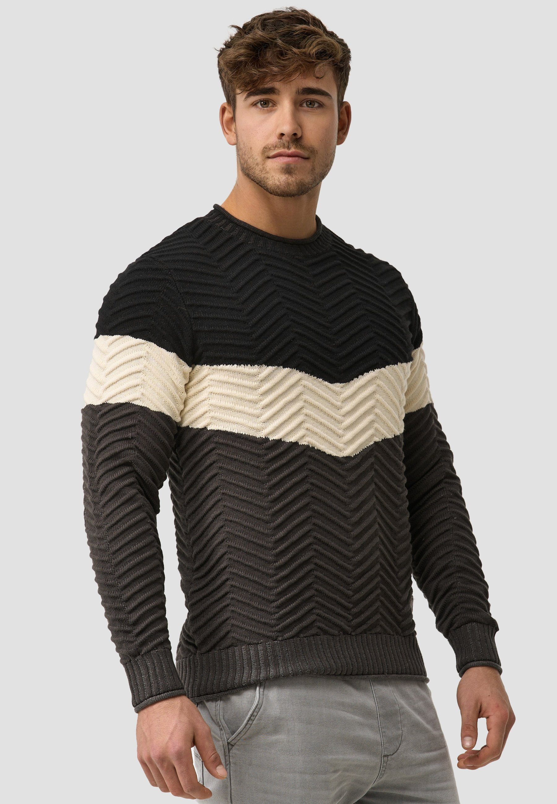 Indicode Strickpullover Herren Dean Pullover Herrenpullover