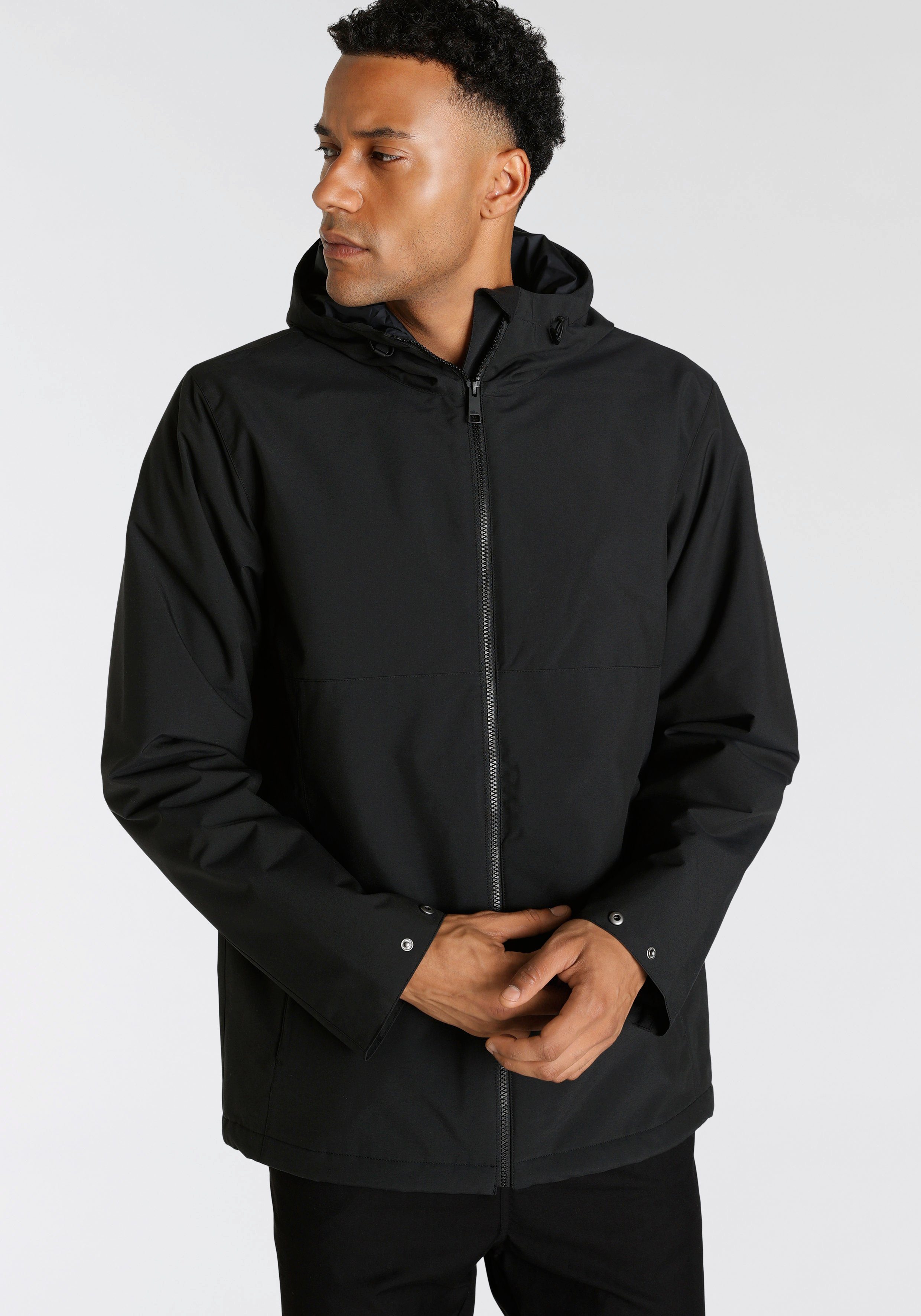 Jack Wolfskin Funktionsjacke NOSTA Outdoorjacke Wasserabweisend und Winddicht, Übergangsjacke