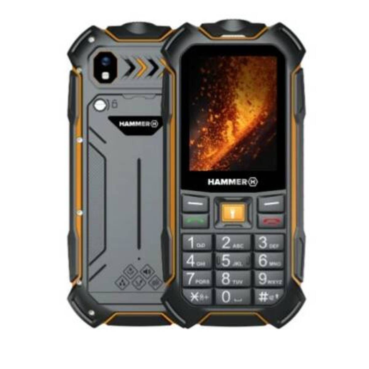 Hammer HAMMER Boost 2 LTE Outdoor Tastenhandy Dual SIM Smartphone