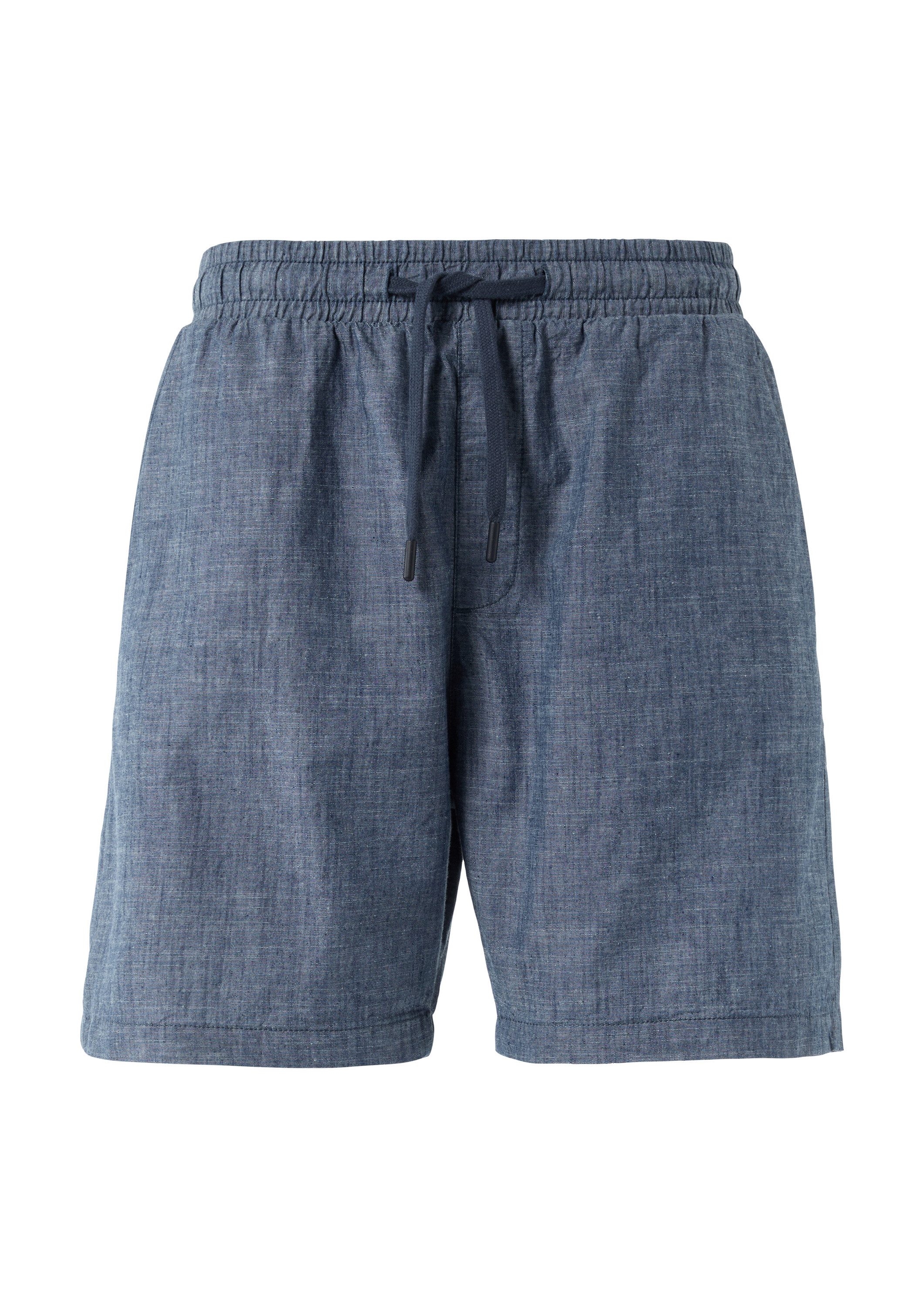 QS Shorts Jeans-Hose Jeans-Jogger / Regular Fit / Mid Rise / mit Elastikbun günstig online kaufen