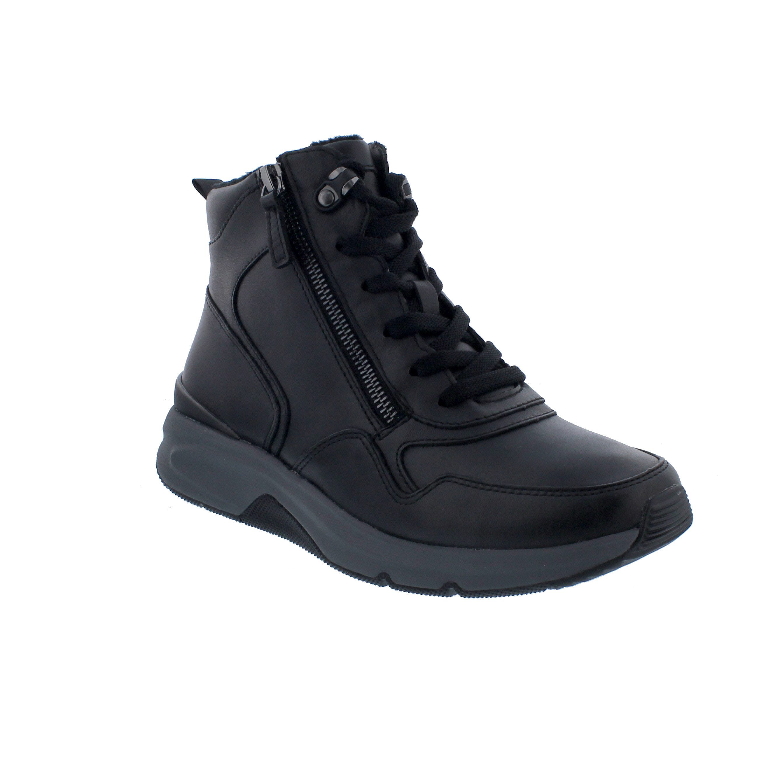 Gabor Rollingsoft Rollingsoft Schnürstiefelette 76.888.57, Foulardcalf - Gl günstig online kaufen