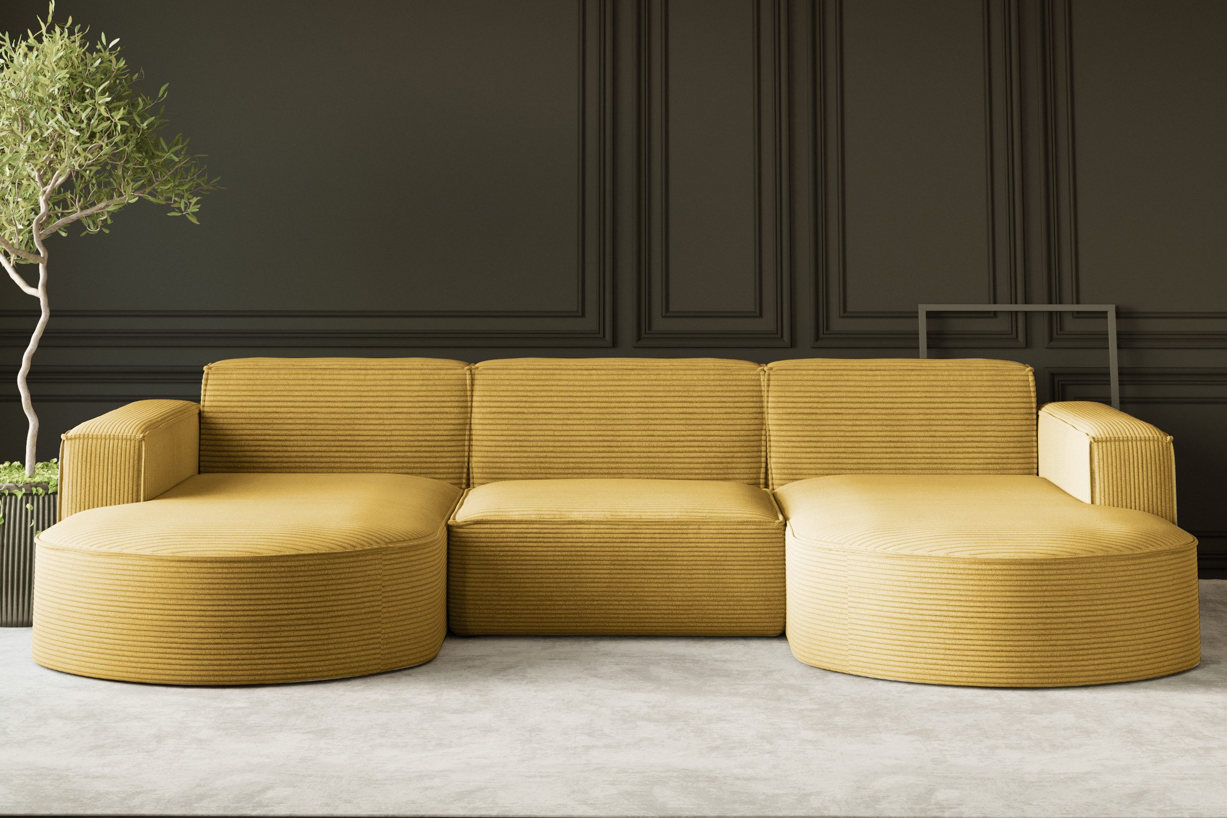 Kaiser Möbel Ecksofa Sofa U form, günstig online kaufen