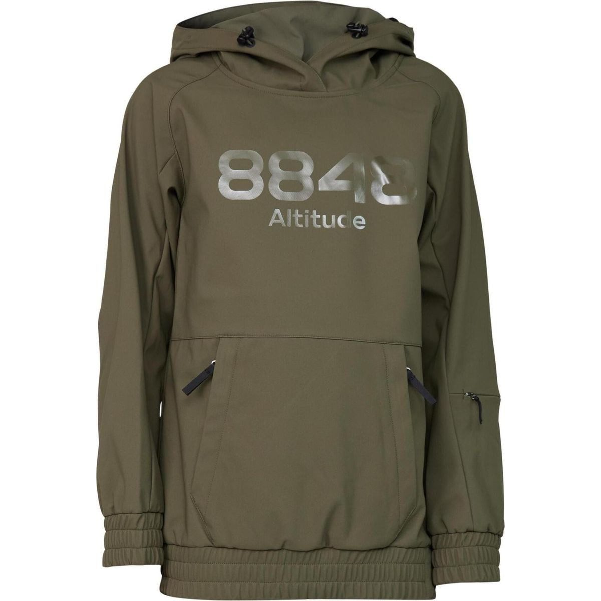 8848 Altitude Skijacke Baldy JR Ski Anorak Kapuzenhoodie für Straße und Skipiste, aus wasserabweisendem