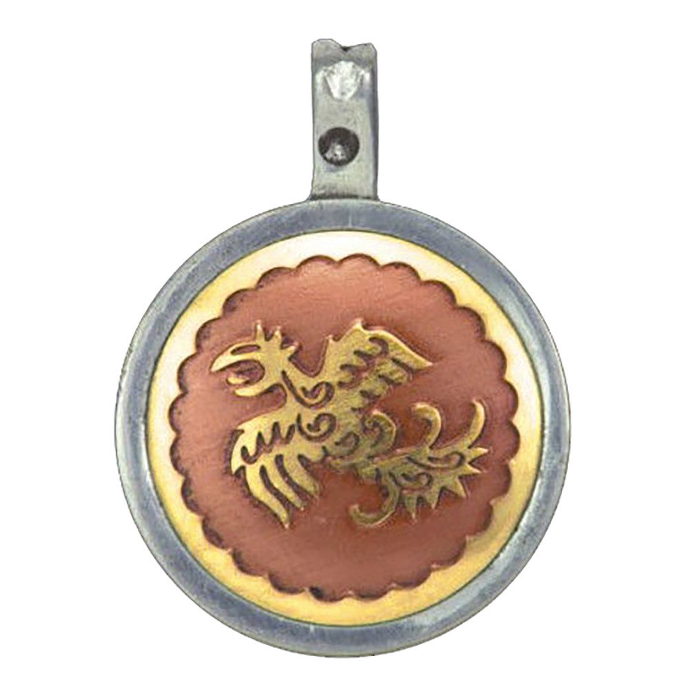 HOPLO Kettenanhänger Feng Huang Anhänger Schmuck 29x37mm