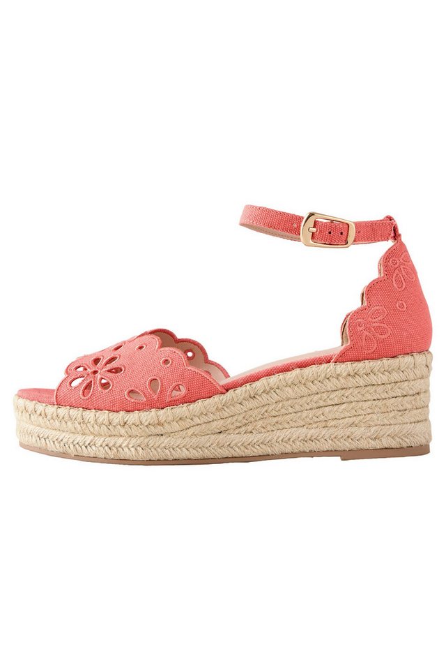 Next Forever Comfort® zehenfreie Keilabsatzschuhe Keilsandalette