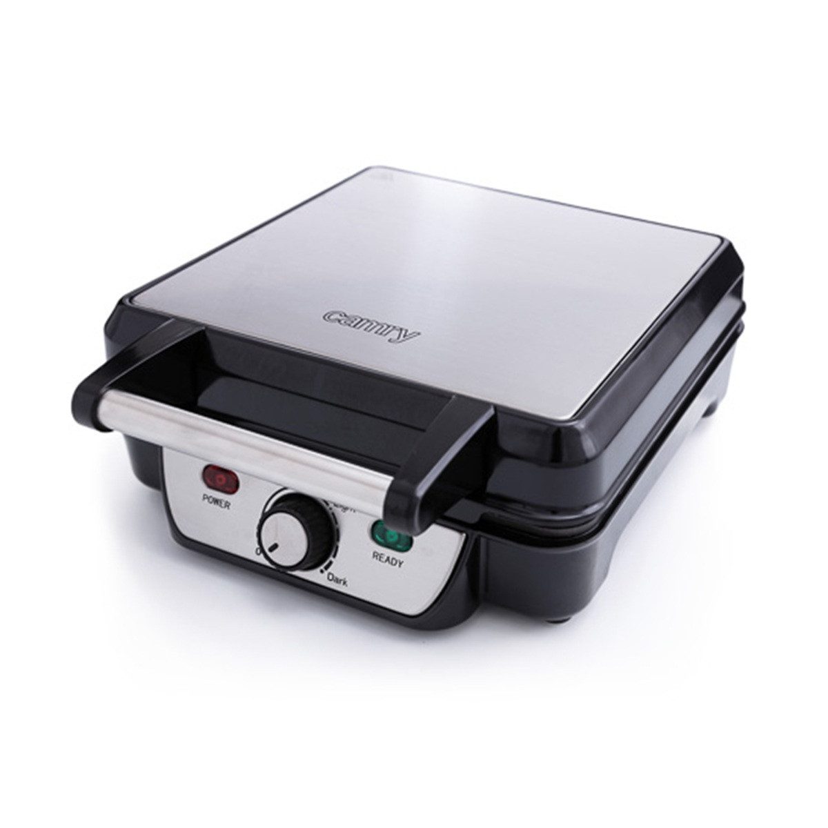 Camry Waffeleisen CR 3025 Waffeleisen 1500 W - 4 Waffeln, Antihaftbeschichtet, 1500 W