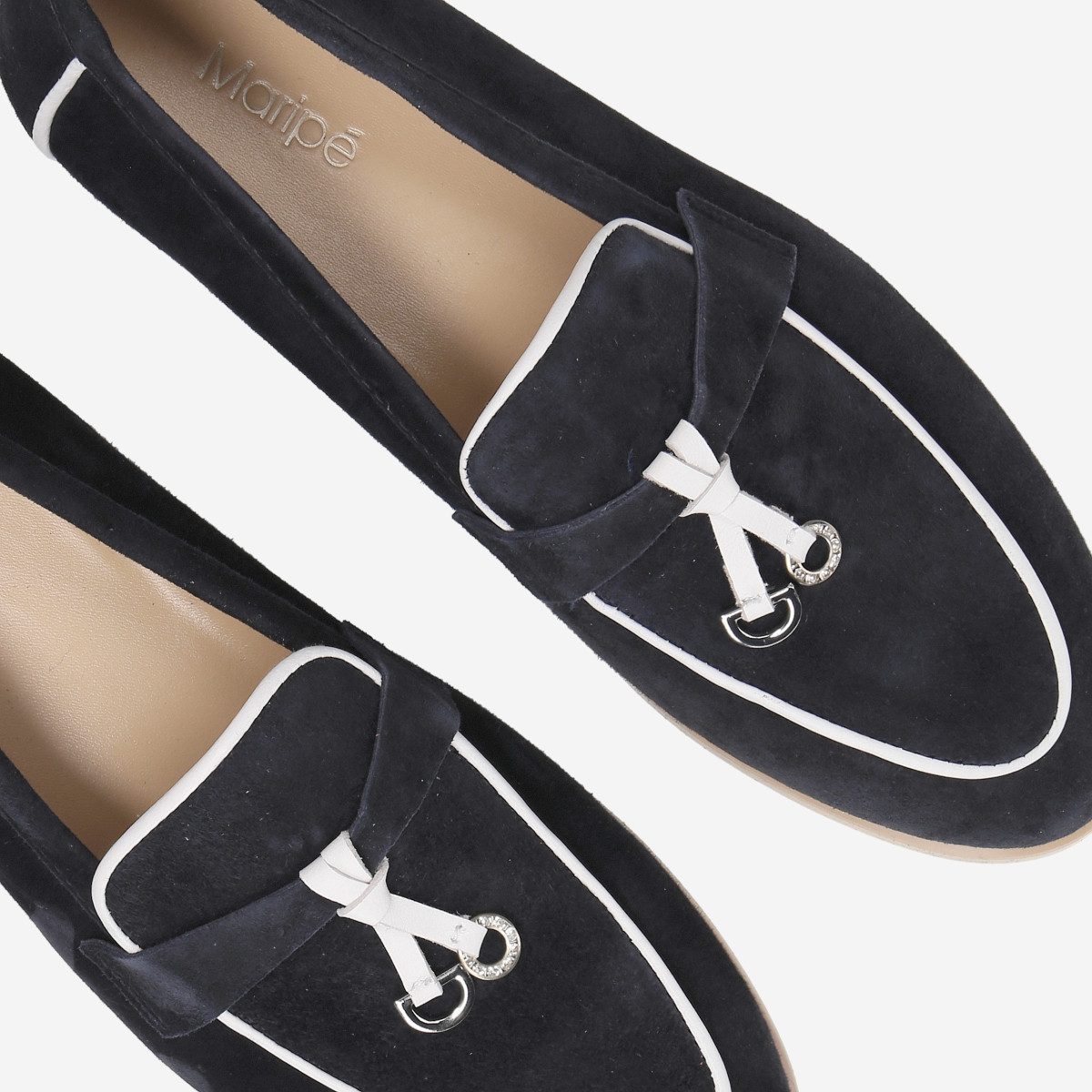 Maripé Maripé VANIA V.2 SCURO, Slipper & Mokassin, Blau, Damen Slipper