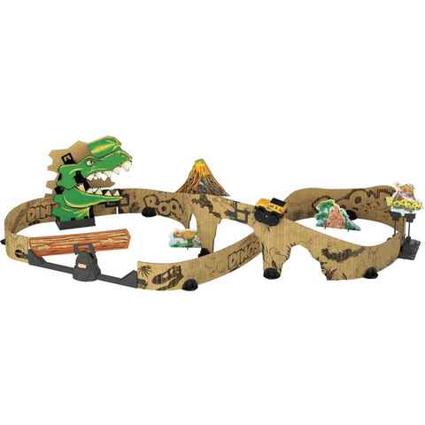 Vtech® Spielzeug-Monstertruck Car-Board Racers - Dino-Adventure Set, ; Fahrzeug mit Licht, aus recyceltem Material