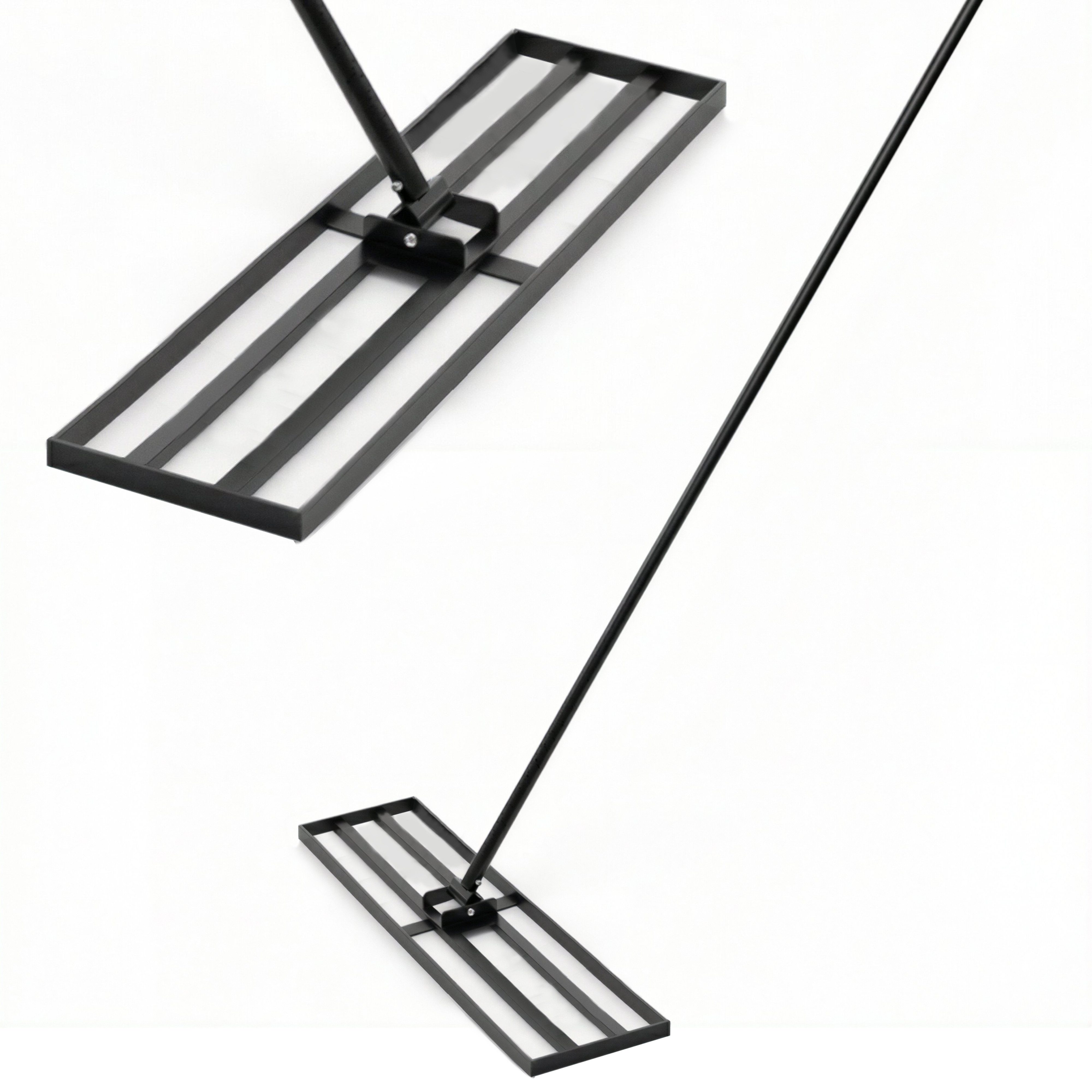 Grafner Vertikutierer Levelingrake Rasenrakel Flächenebner Stahl Rasenlüfter 76x26cm, 76,00 cm Arbeitsbreite, (Stk, 1), Rasenrakel, Flächenebner