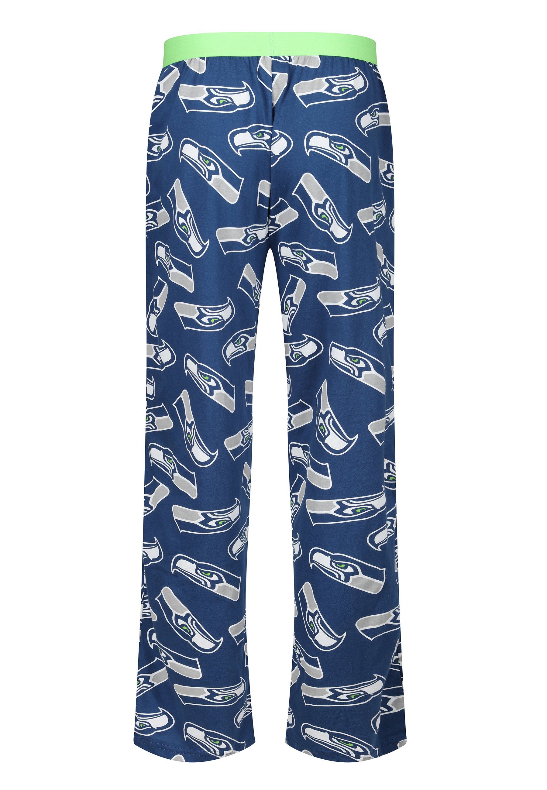 Logo Recovered Loungepants NFL Navy Seattle Loungepants Seahawks