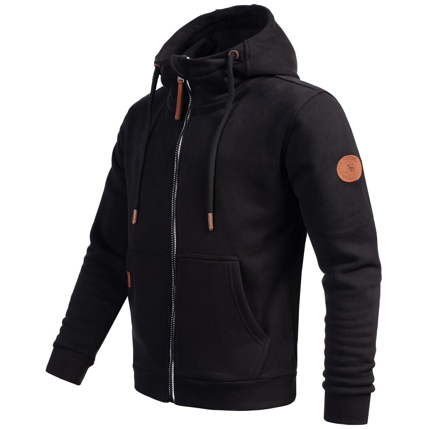 Alessandro Salvarini Sweatjacke ASGeenio mit hohem Kragen – Bild 3 von 5