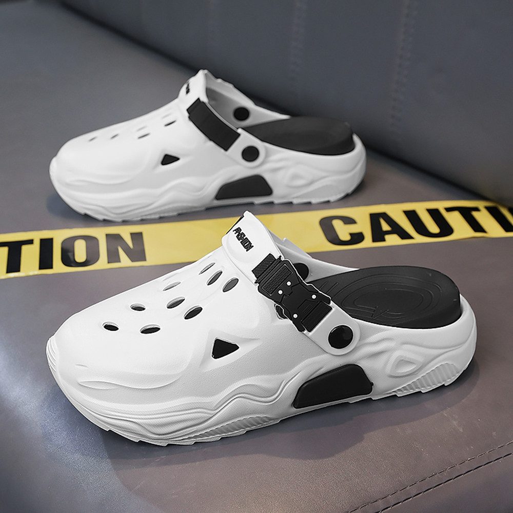 HUSK'SWARE Bequeme Gartenschuhe mit Schnalle Clog (Verstellbarer Fersenriemen mit Schnalle, Vielseitig einsetzbar) Stylisches und sportliches Design Stoßdämpfende Laufsohle