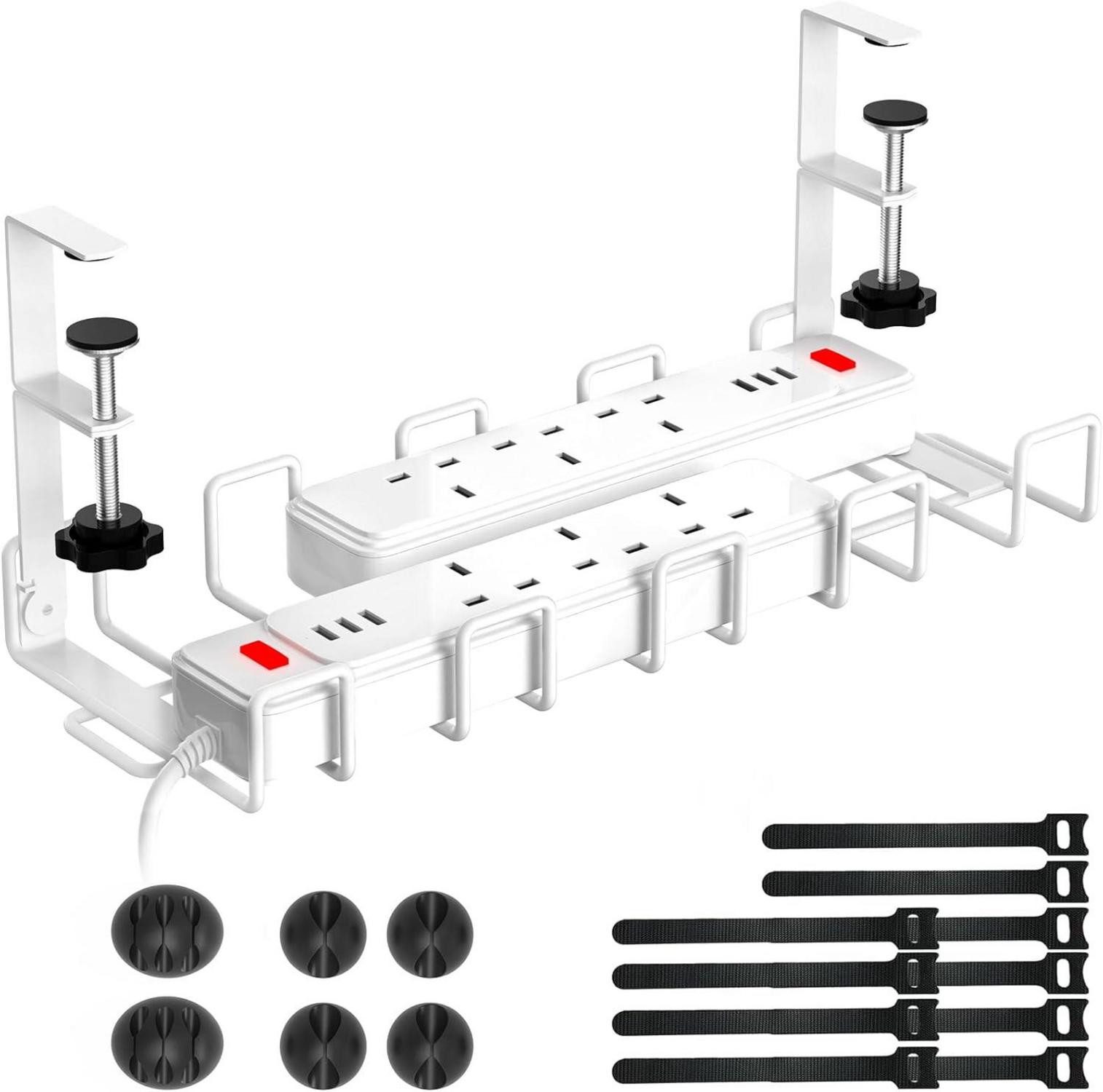 LuxusKollektion Küchenorganizer-Set Kabelmanagement Set für Schreibtisch günstig online kaufen